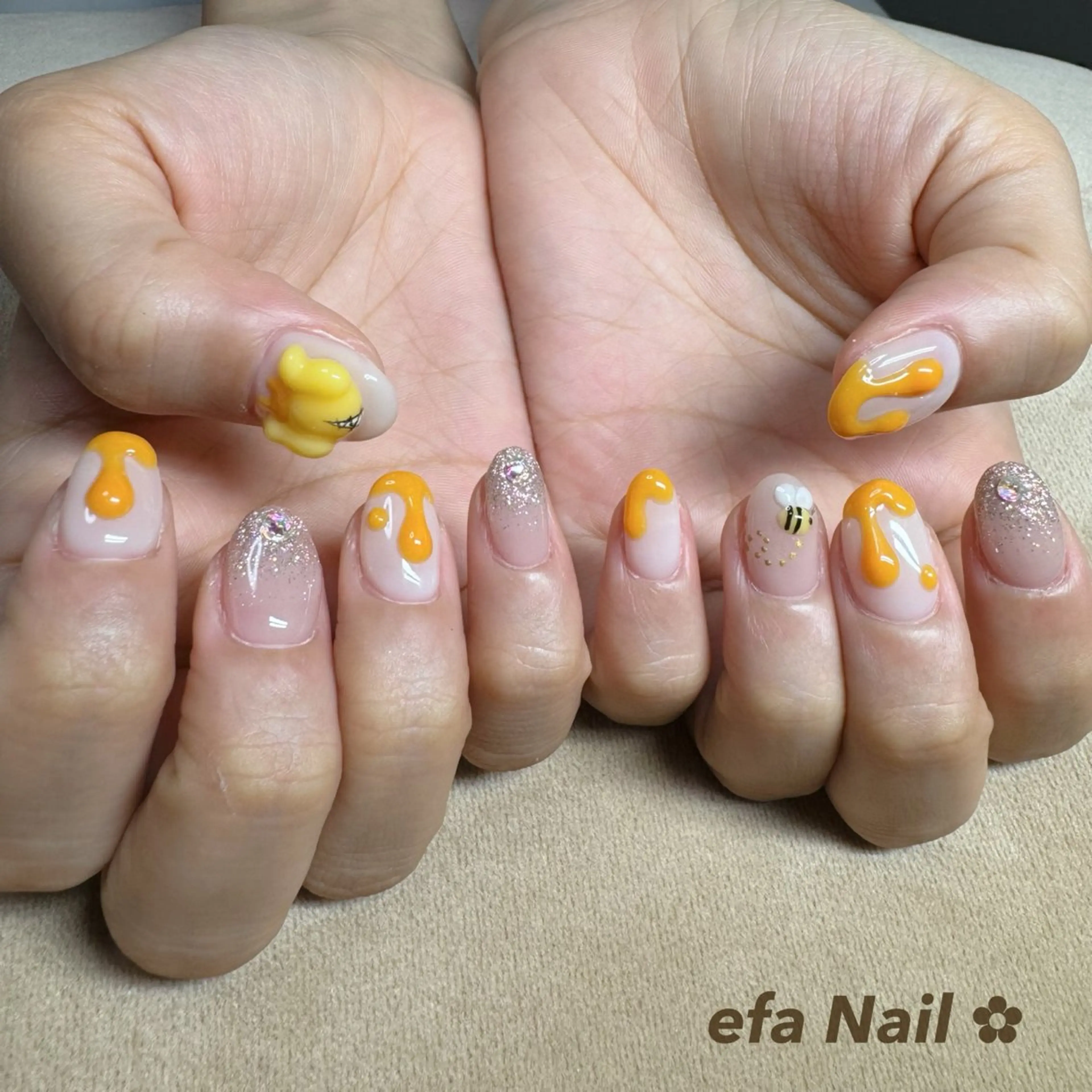 ネイル ハンドネイル efa's  EyeNail-おもろまち-所属・efa Nail 🌺Okinawaのネイルデザイン