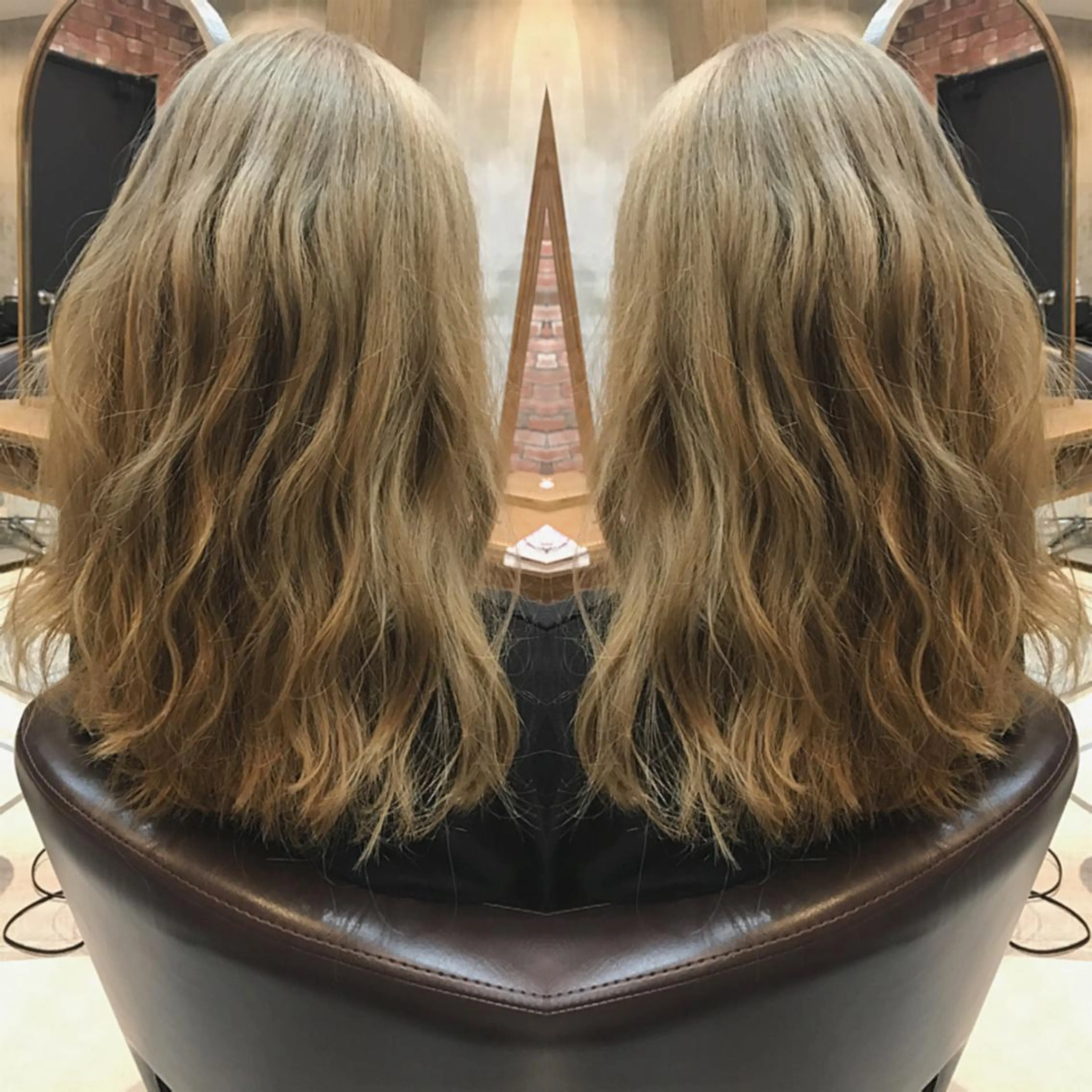 セミロング カラー カット ヘアカラー トリートメント cecil hair所属・重政 和樹のヘアスタイル