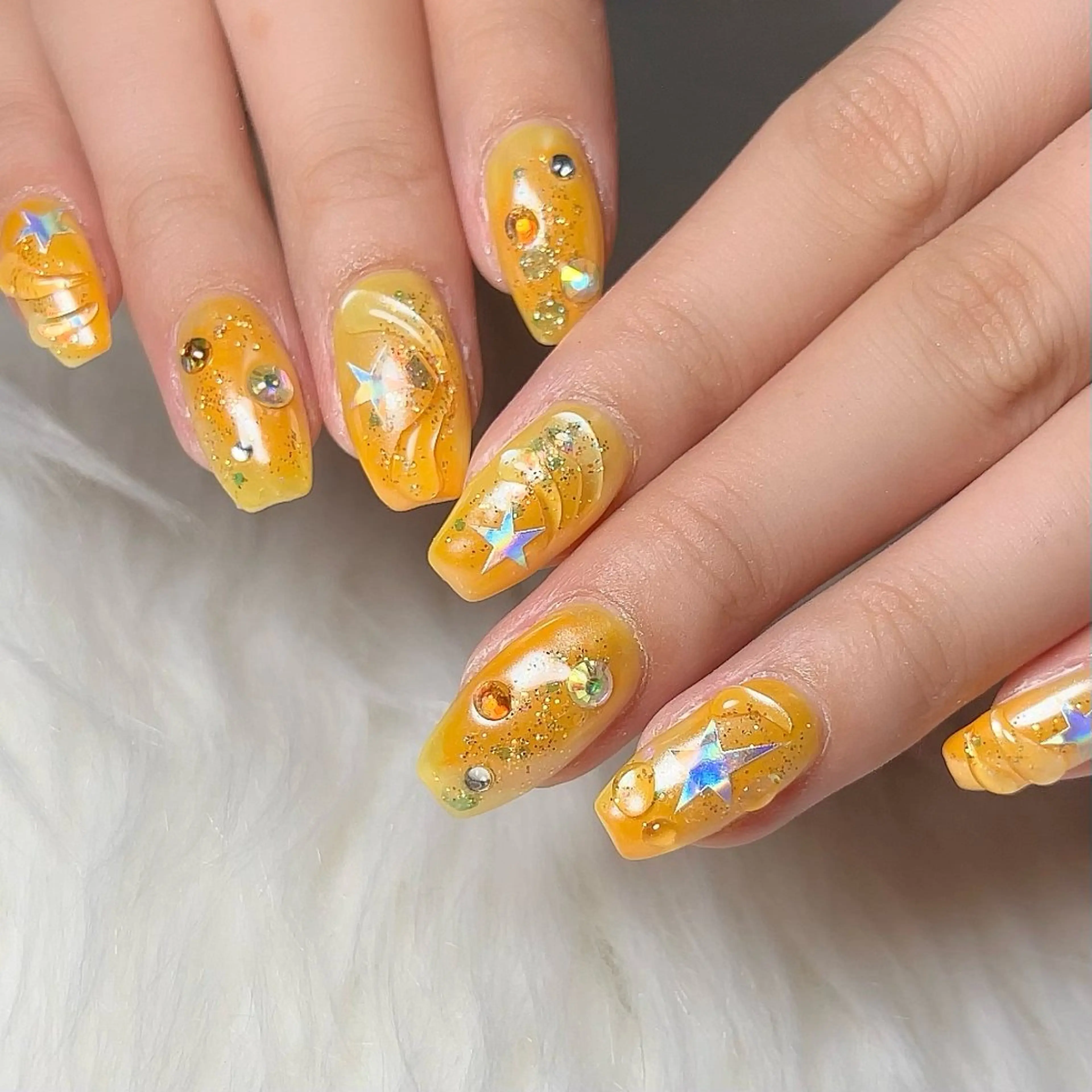 ネイル ハンドネイル 【Yappy🌈】 💖P-tanaのネイルデザイン