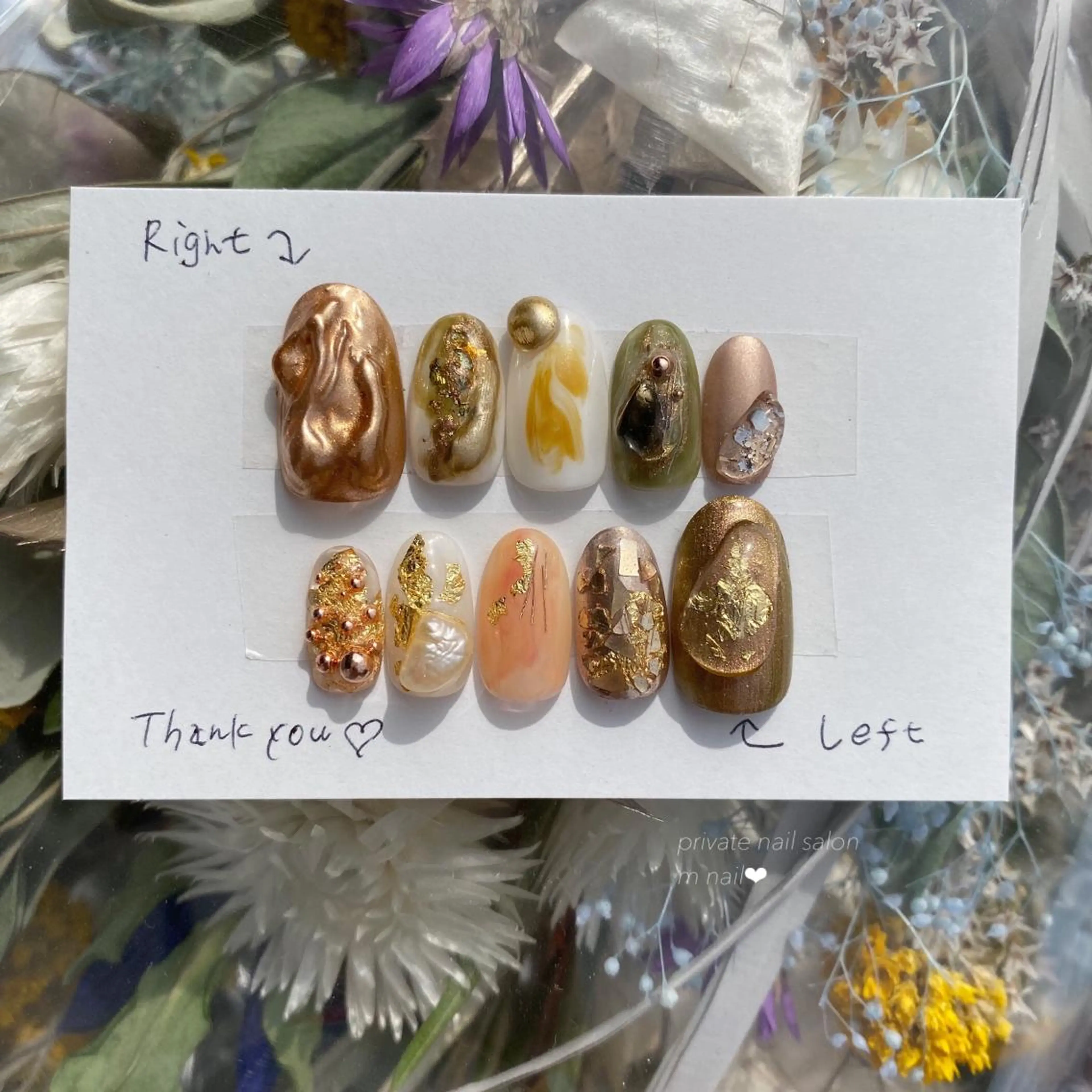 ネイル 成人式 ハンドネイル 小河原 舞のネイルデザイン