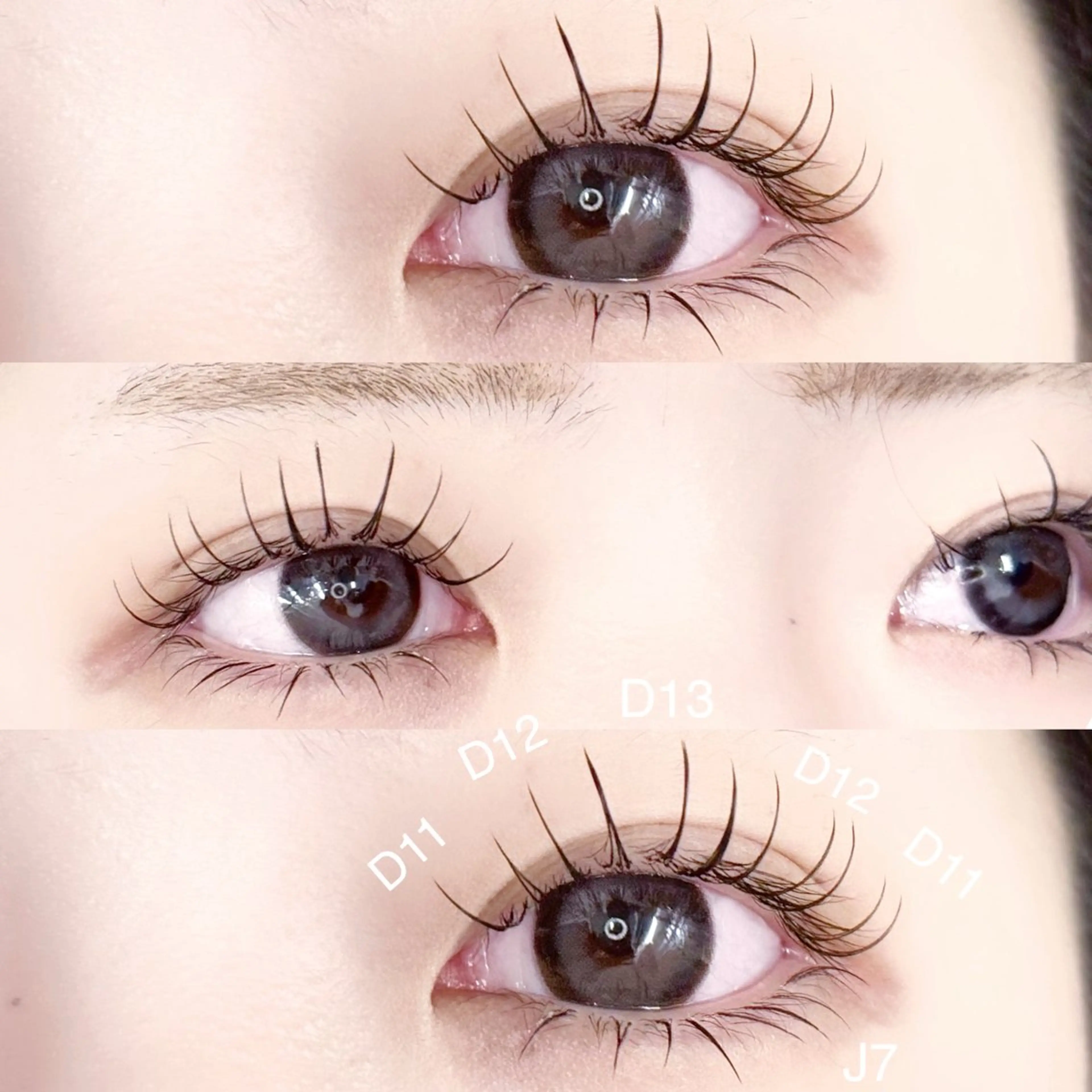 マツエク・マツパ フラットラッシュ マツエク ゆいな 💖のマツエク・マツパデザイン