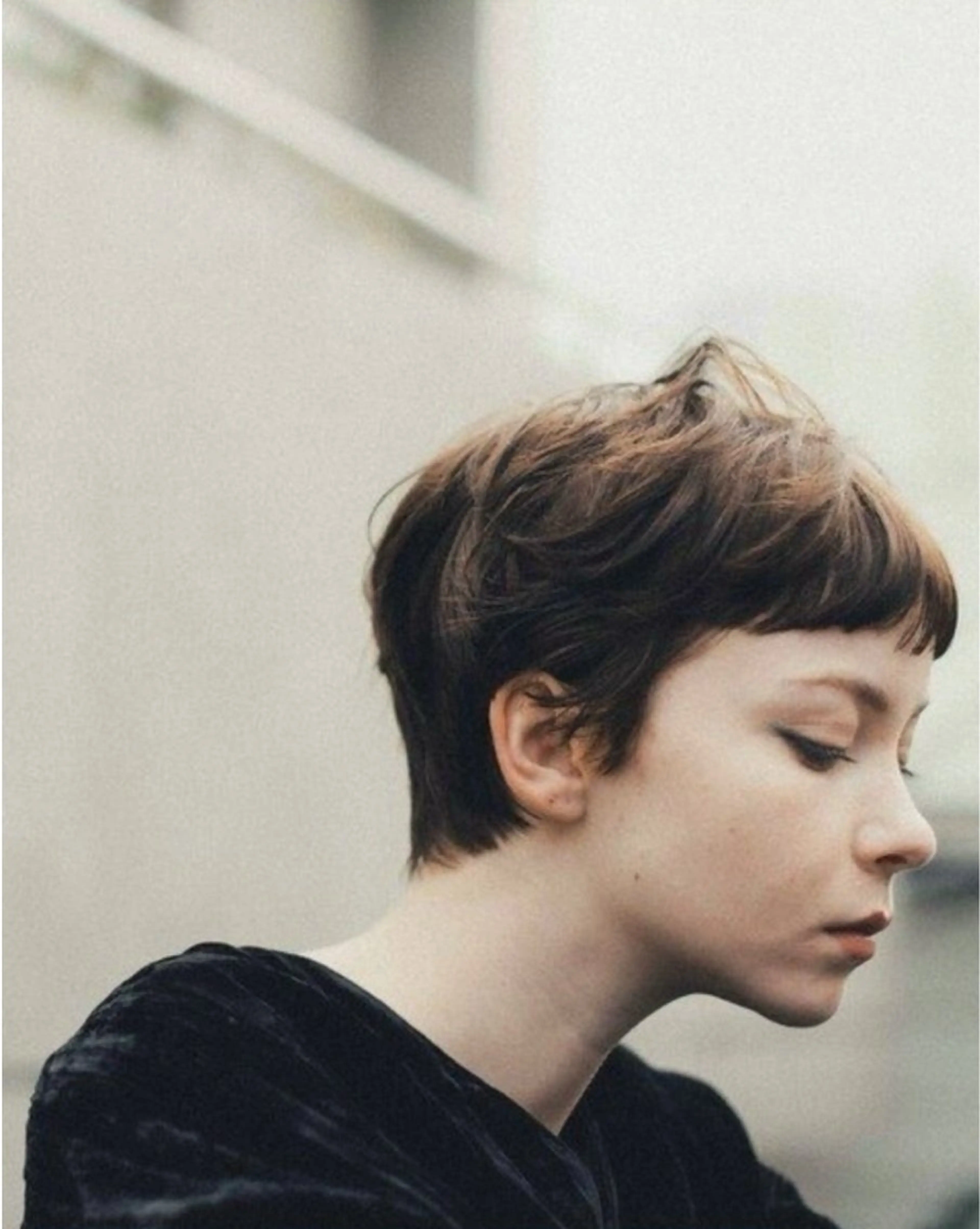 ショート 未 来カットモデル無料のヘアスタイル