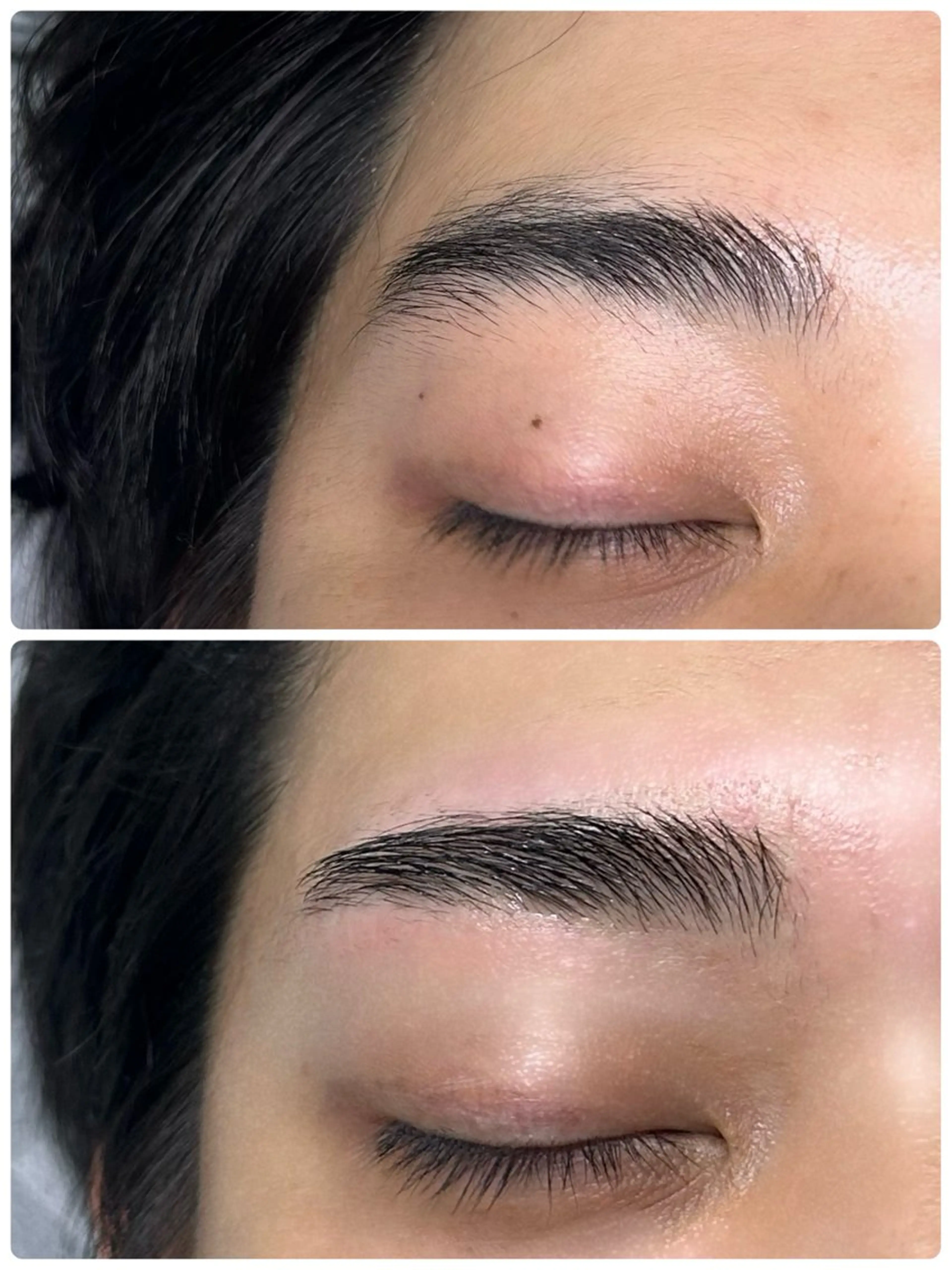 メンズ アイブロウ 眉毛ワックス脱毛 EYELA南森町 帆乃佳✌︎¨̮のマツエク・マツパデザイン