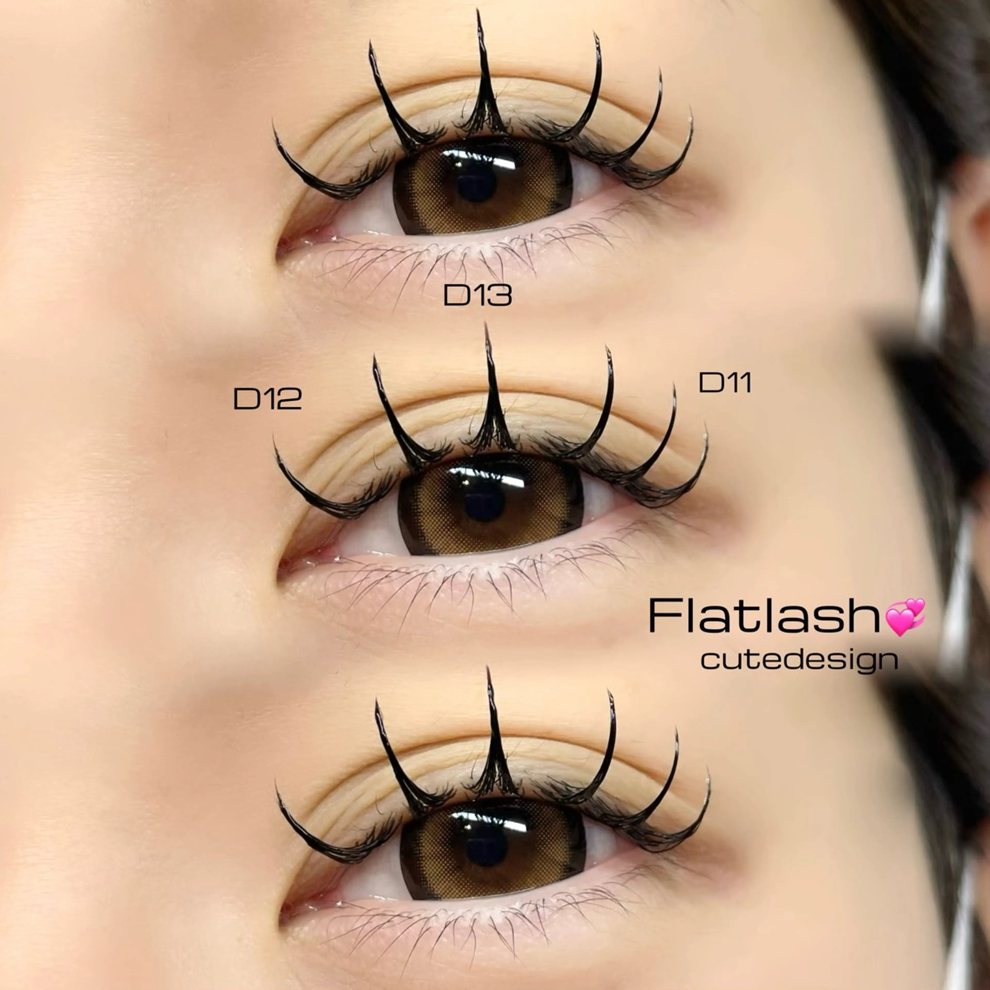 マツエク・マツパ マツエク Mell Yuuna ♡パリエク /束感のマツエク・マツパデザイン