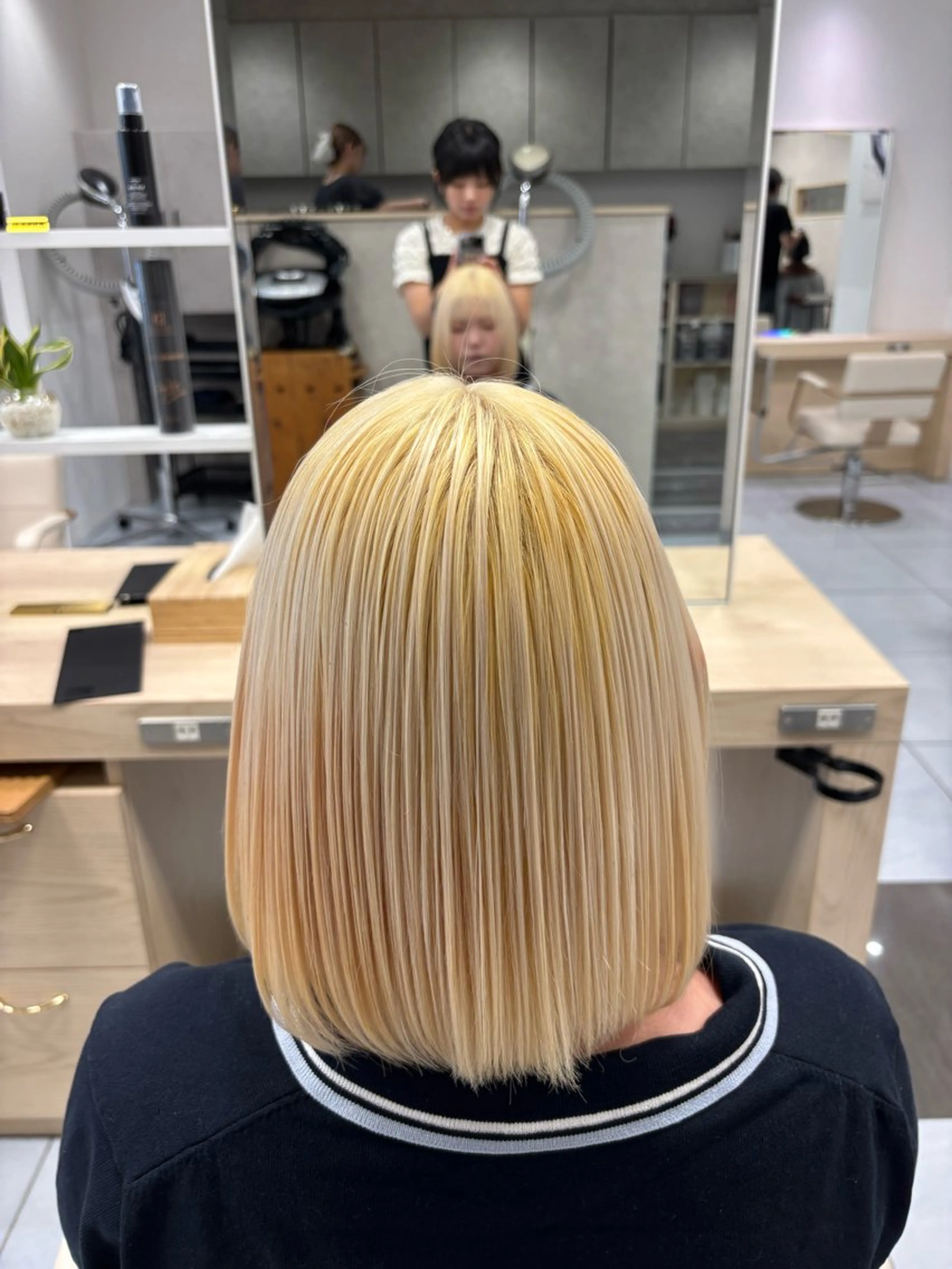 ミディアム カラー ヘアカラー メンズ特化韓国風 パーマスタイル/りんのヘアスタイル