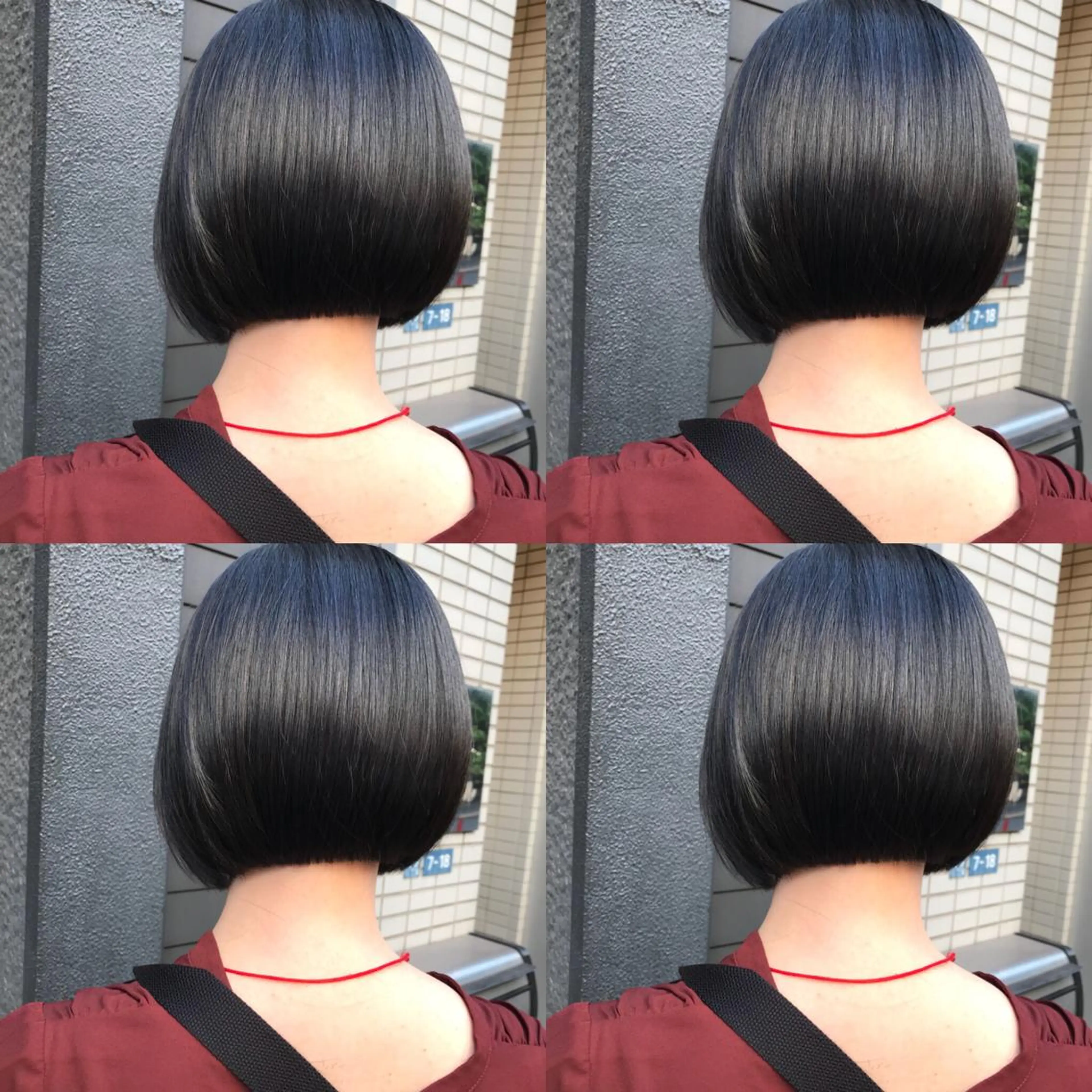 ショート カラー ボブ 髪質改善特化 ミサワコウキのヘアスタイル