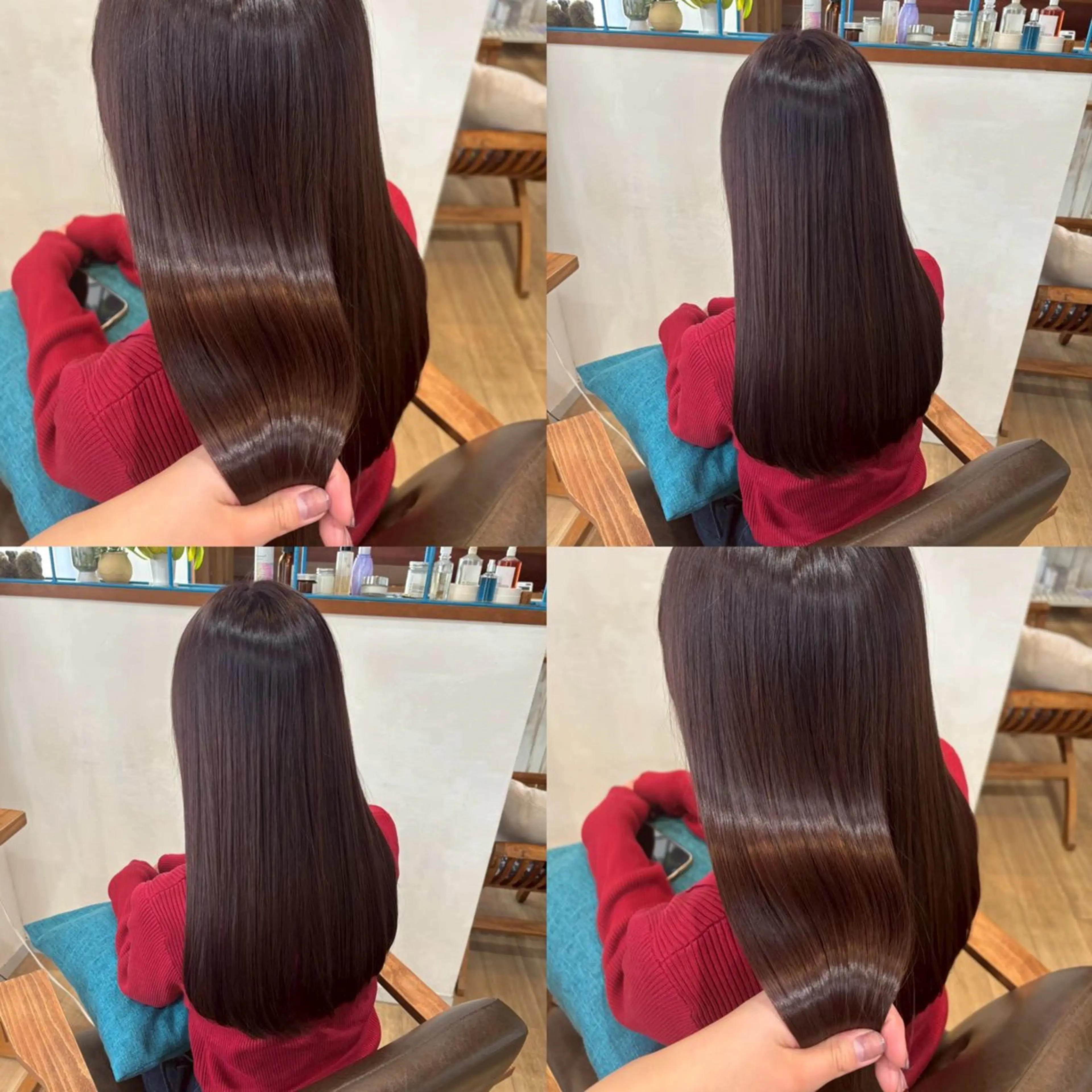 ロング カラー カット ヘアカラー トリートメント RINNO🌷艶髪/ 透明感&艶カラーのヘアスタイル