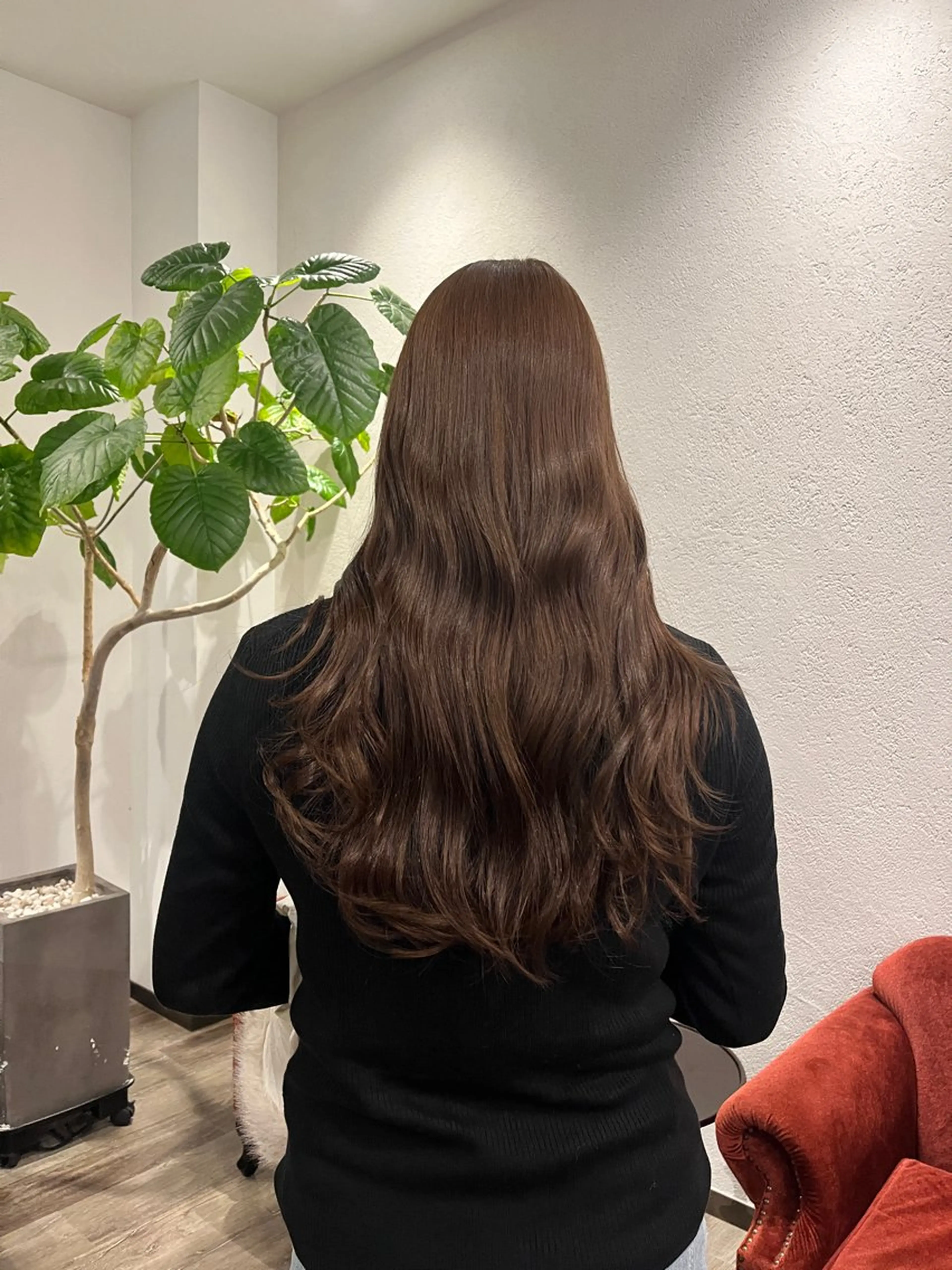 ロング カラー ベージュカラー saya/ レディースカットのヘアスタイル