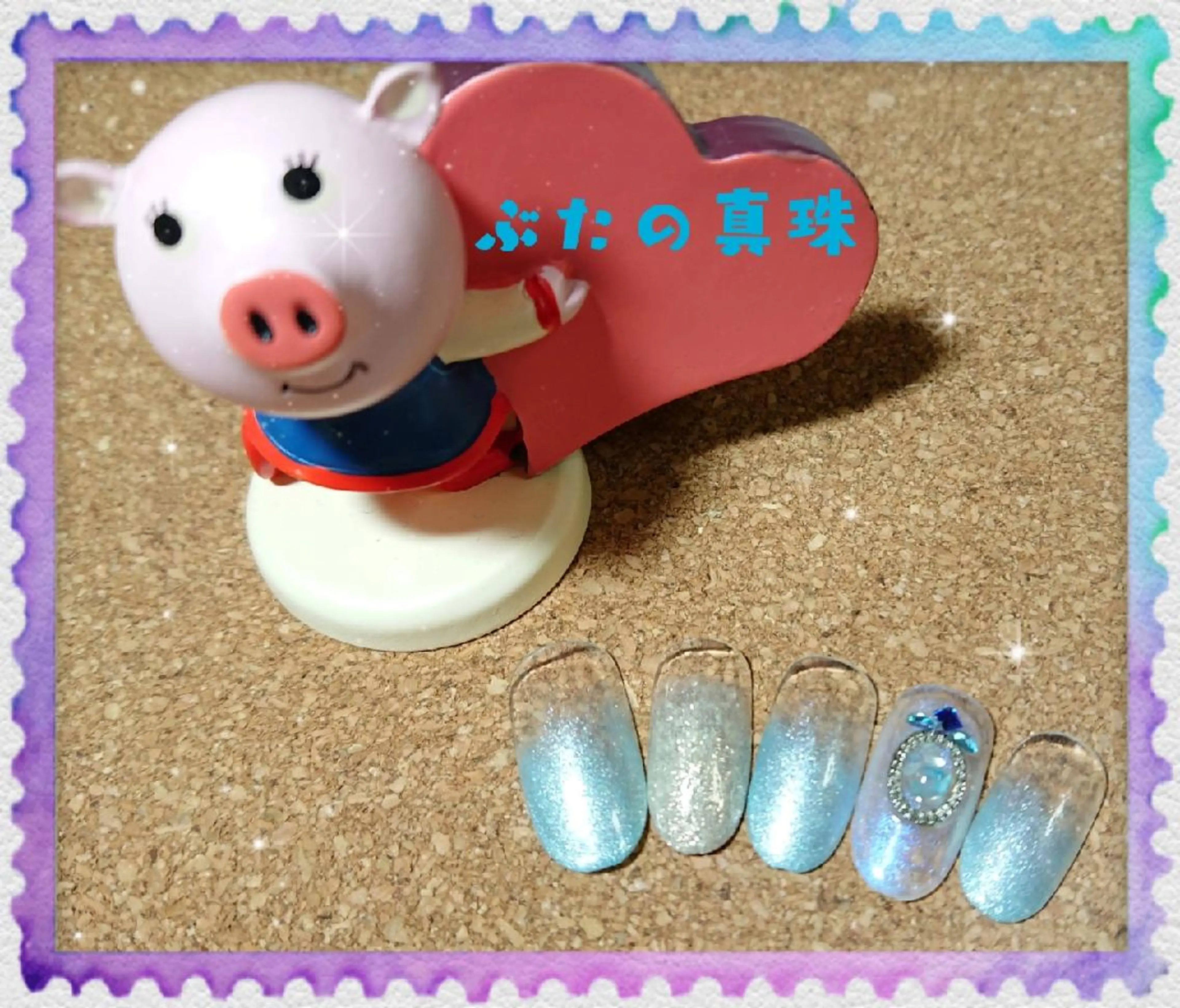 ネイル ハンドネイル 林 珠里のネイルデザイン