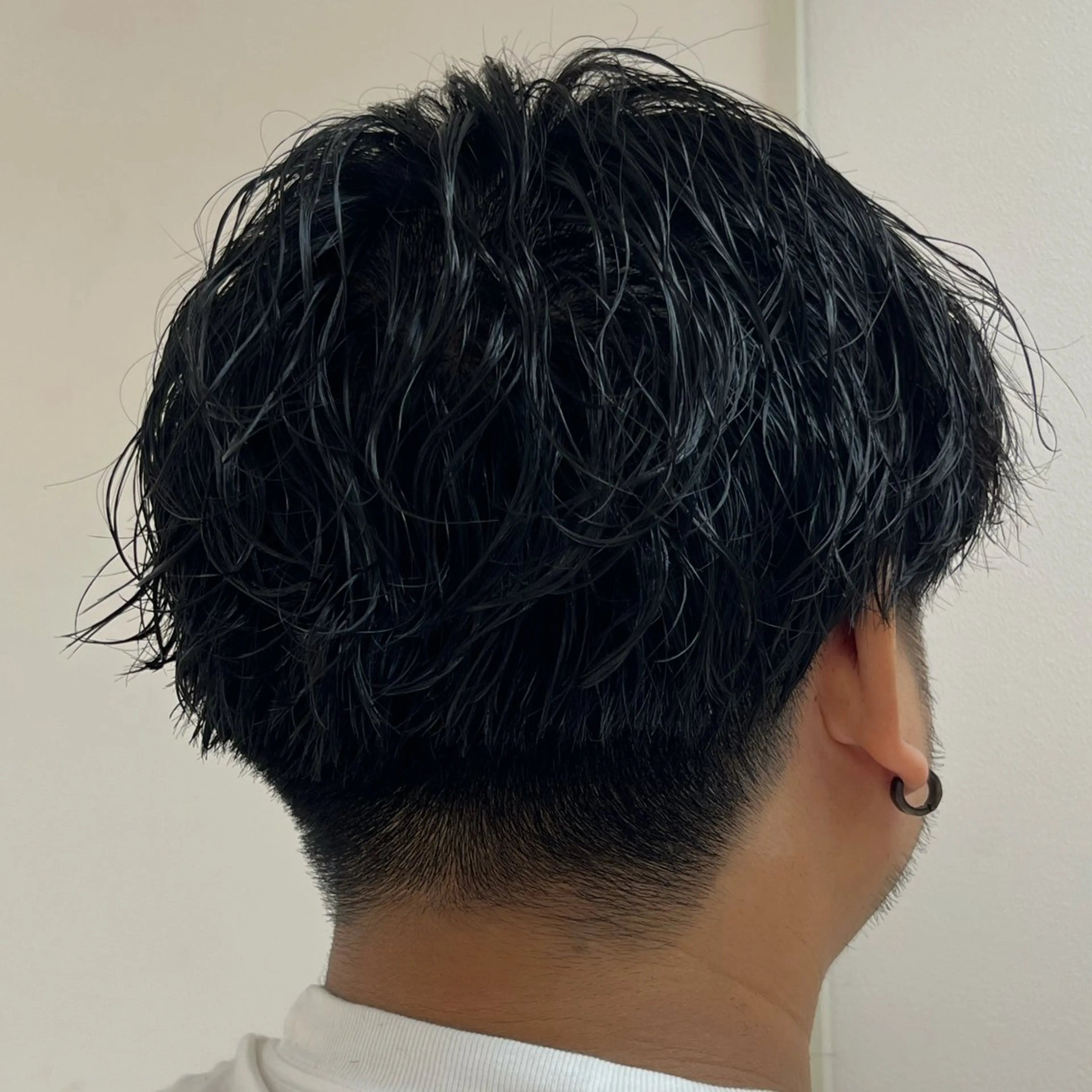 パーマ メンズ ブリーチ/ハイトーン ボブ🐥HIYORIのヘアスタイル