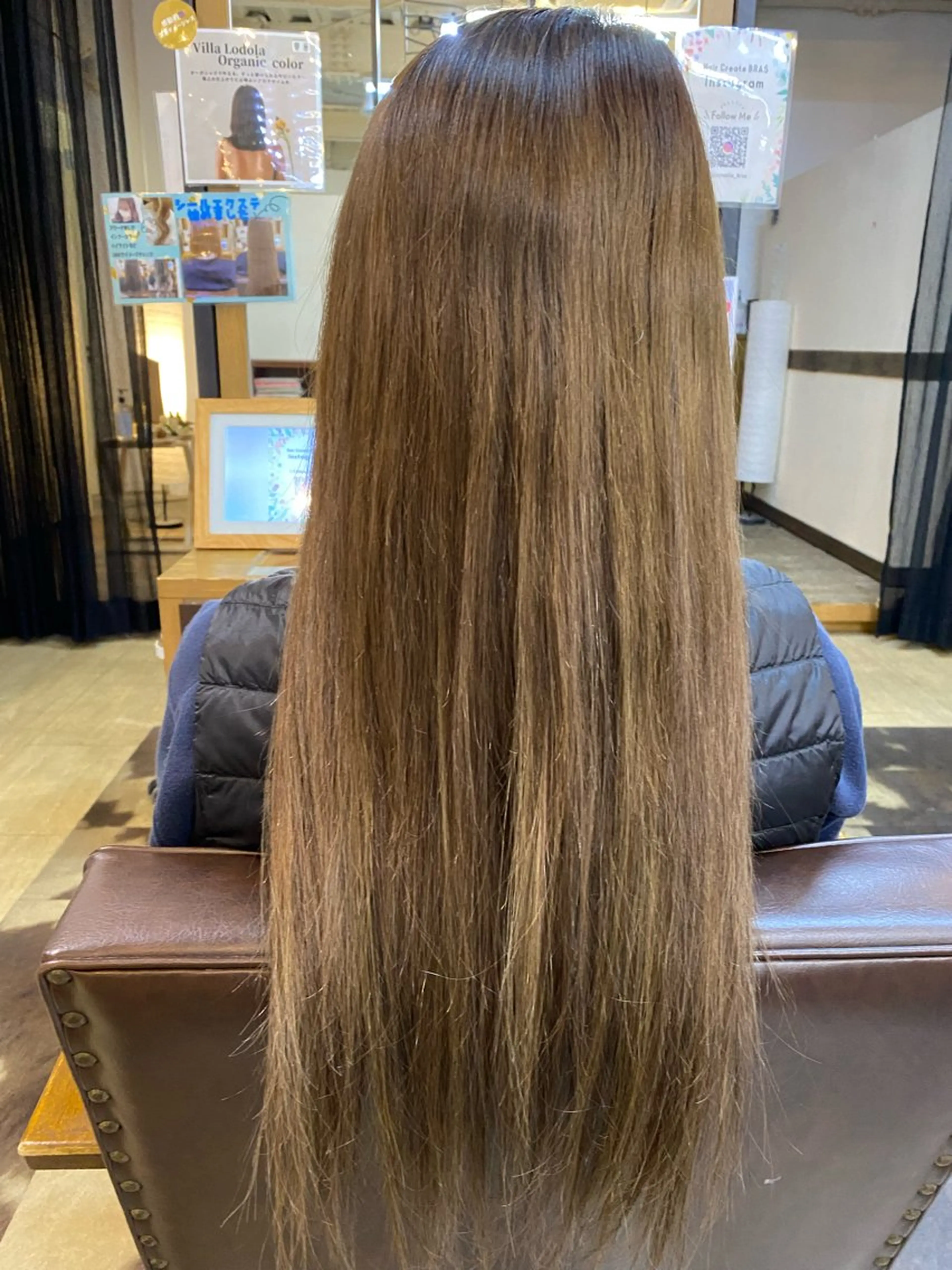 ロング シールエクステ エクステ ロング BRAS ナカガワのヘアスタイル