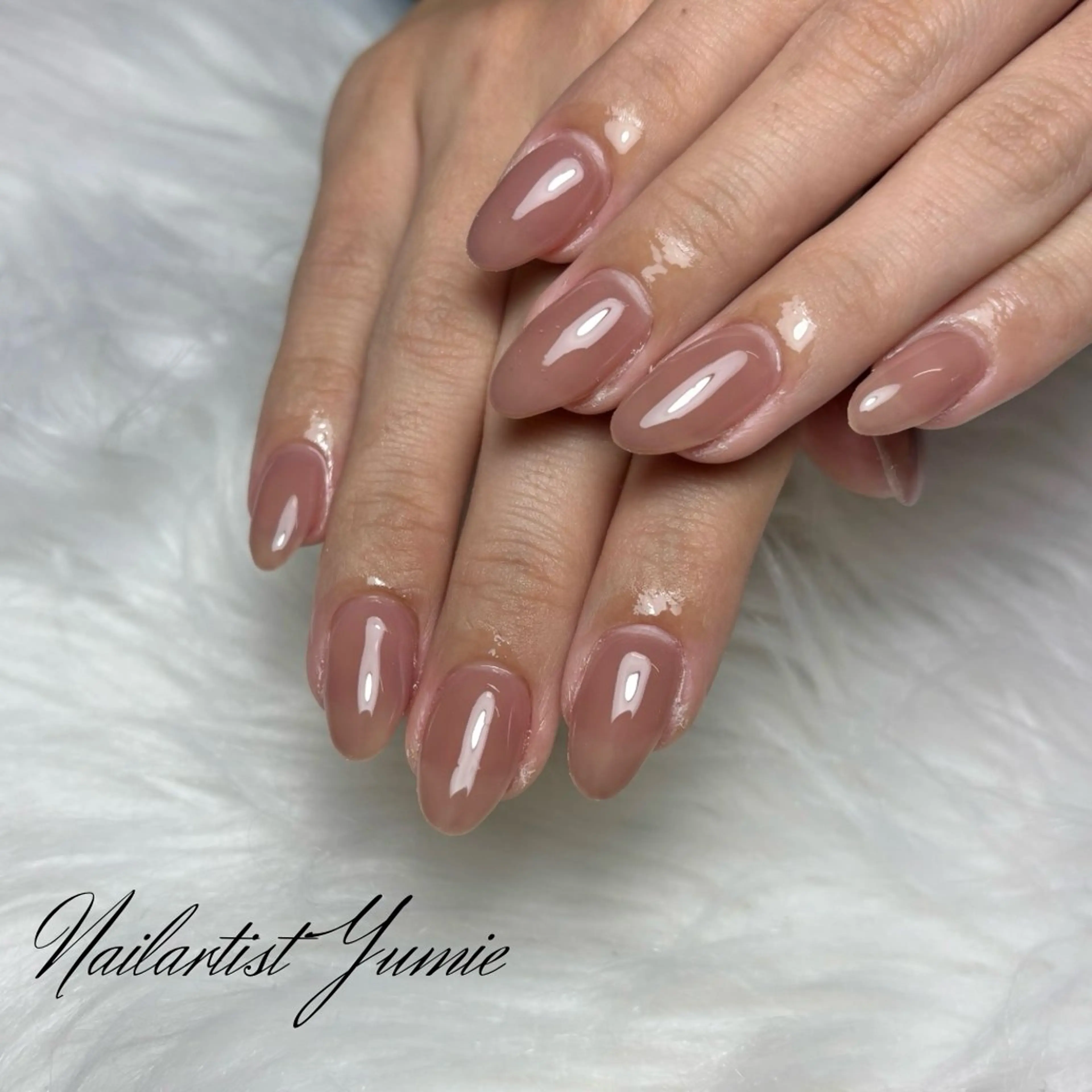 ネイル ワンカラーネイル ハンドネイル NAILSALON en+所属・NAILSALON en+沖縄市美原のネイルデザイン