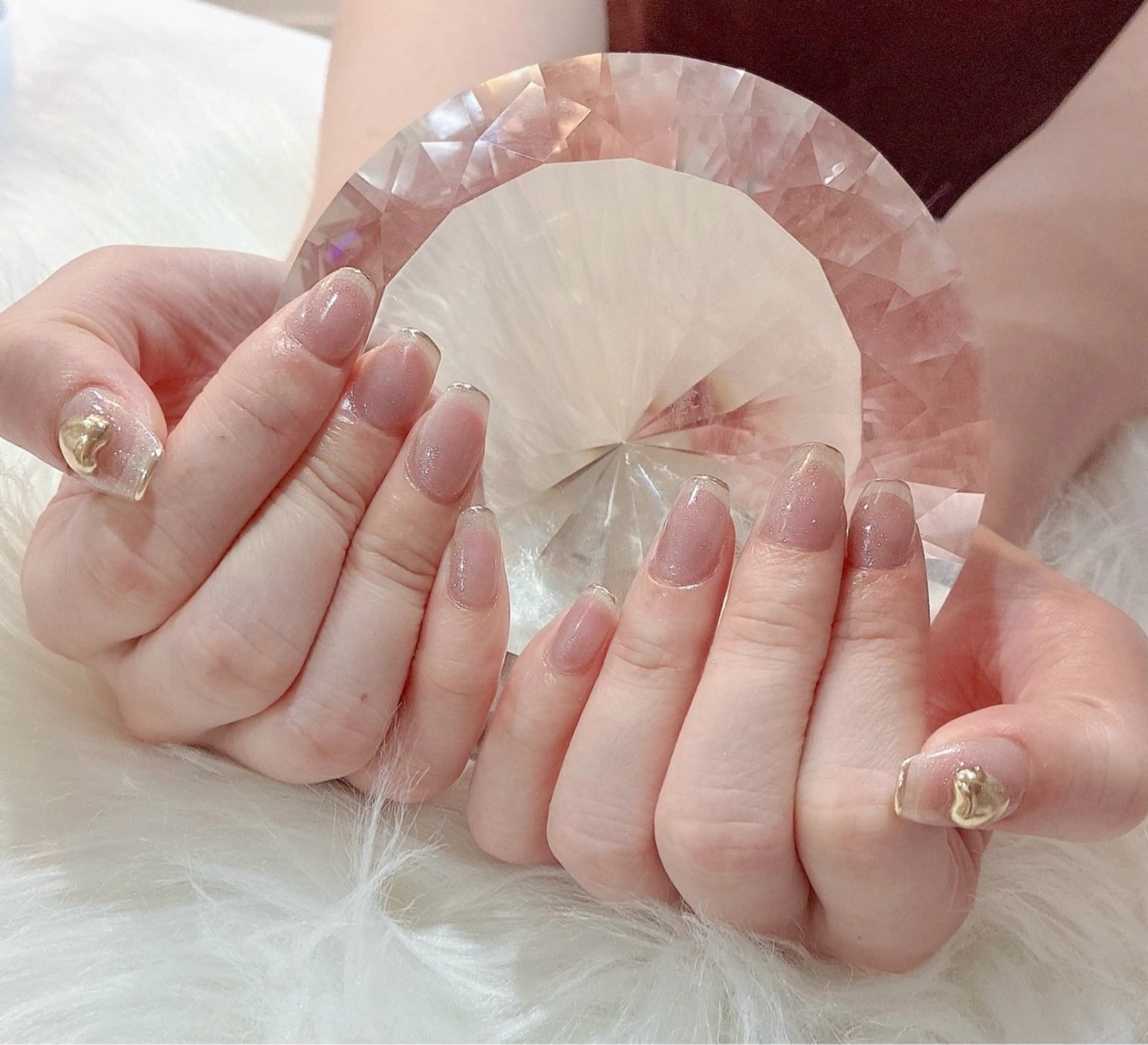 ネイル ミラーネイル ハンドネイル LoaChaton kaeのネイルデザイン