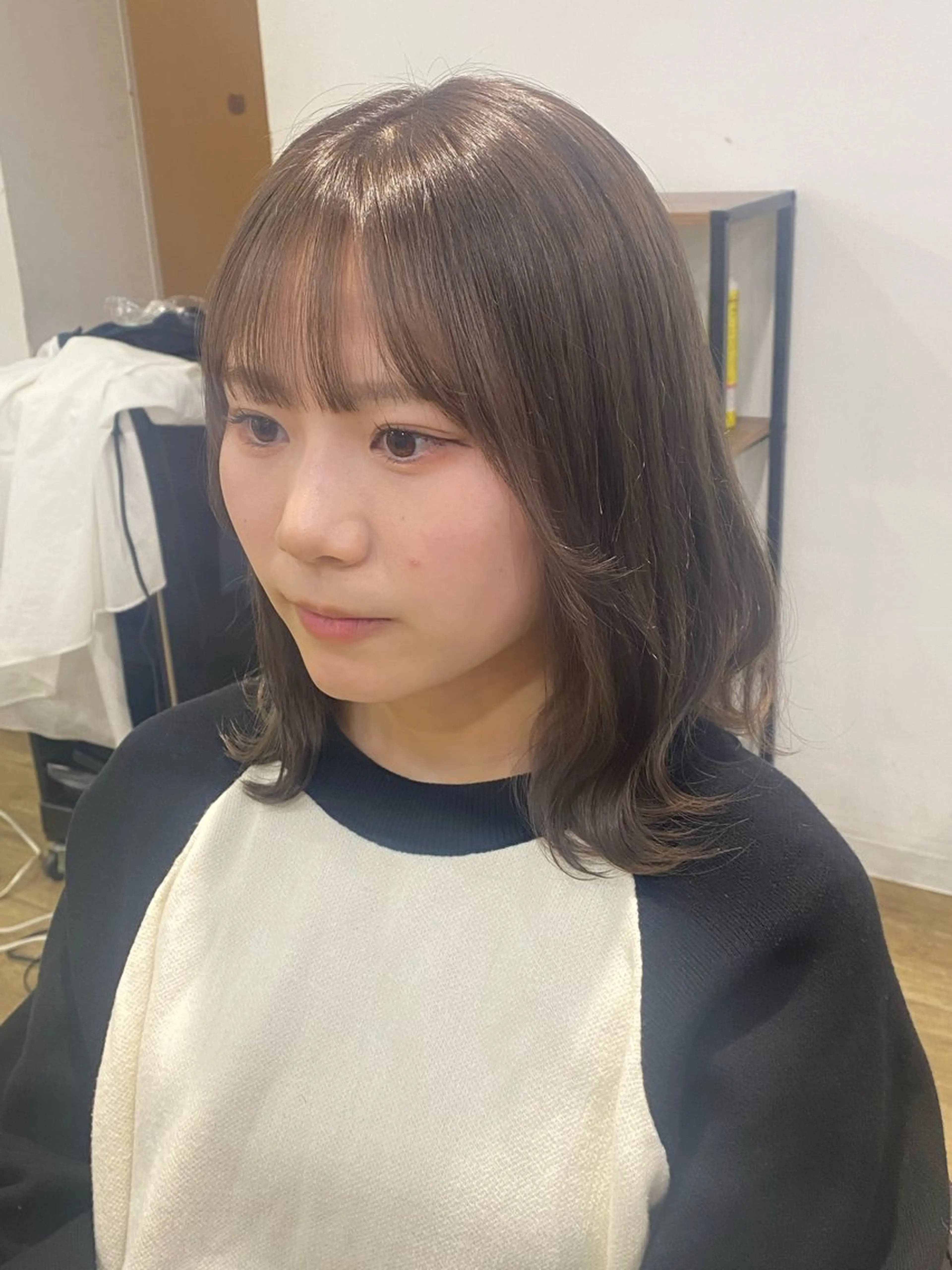 カラー ブリーチ 透明感カラー CIEN所属・松下 育未のヘアスタイル