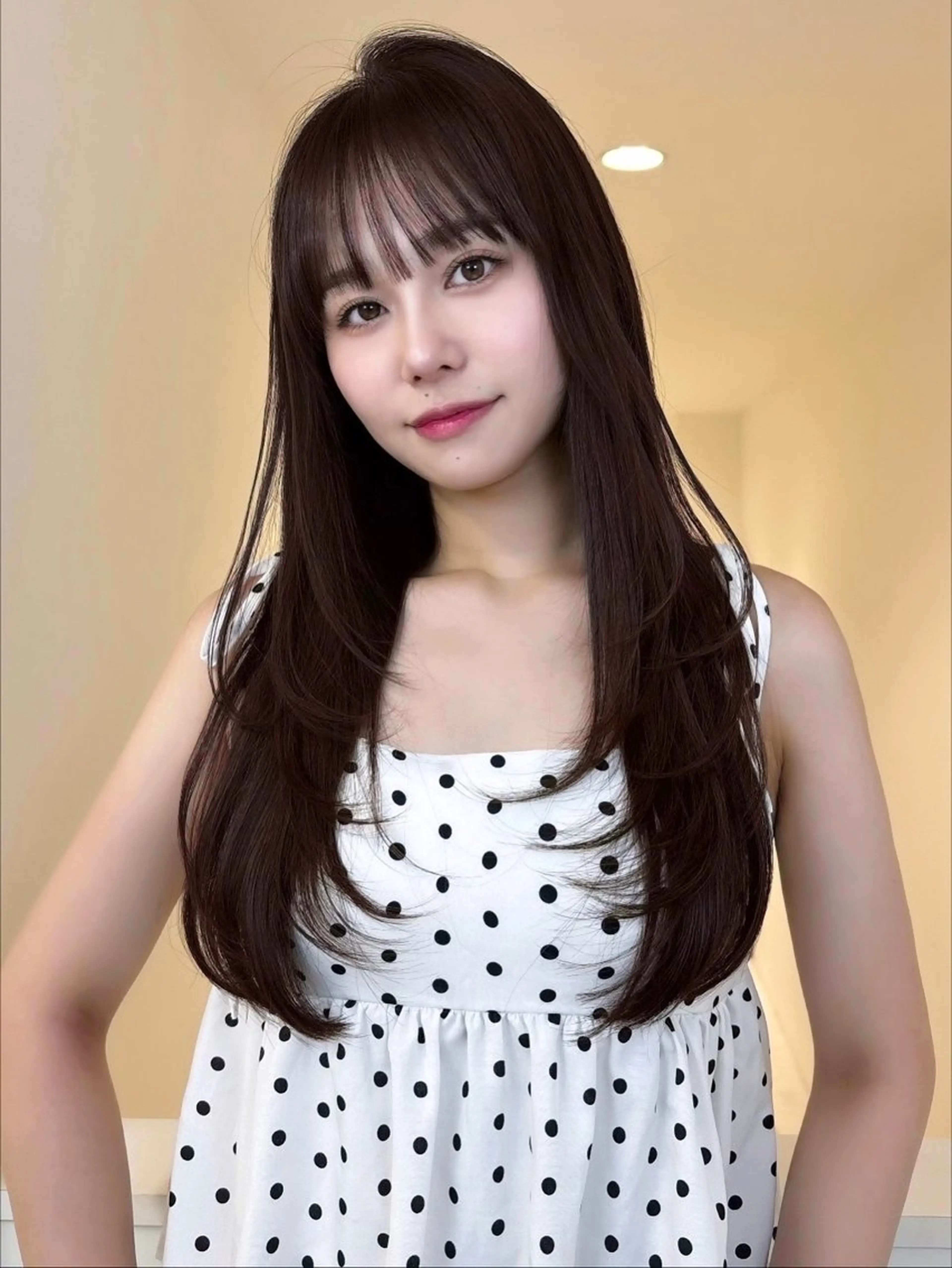 ロング レイヤーカット momo /ニュアンスレイヤーのヘアスタイル