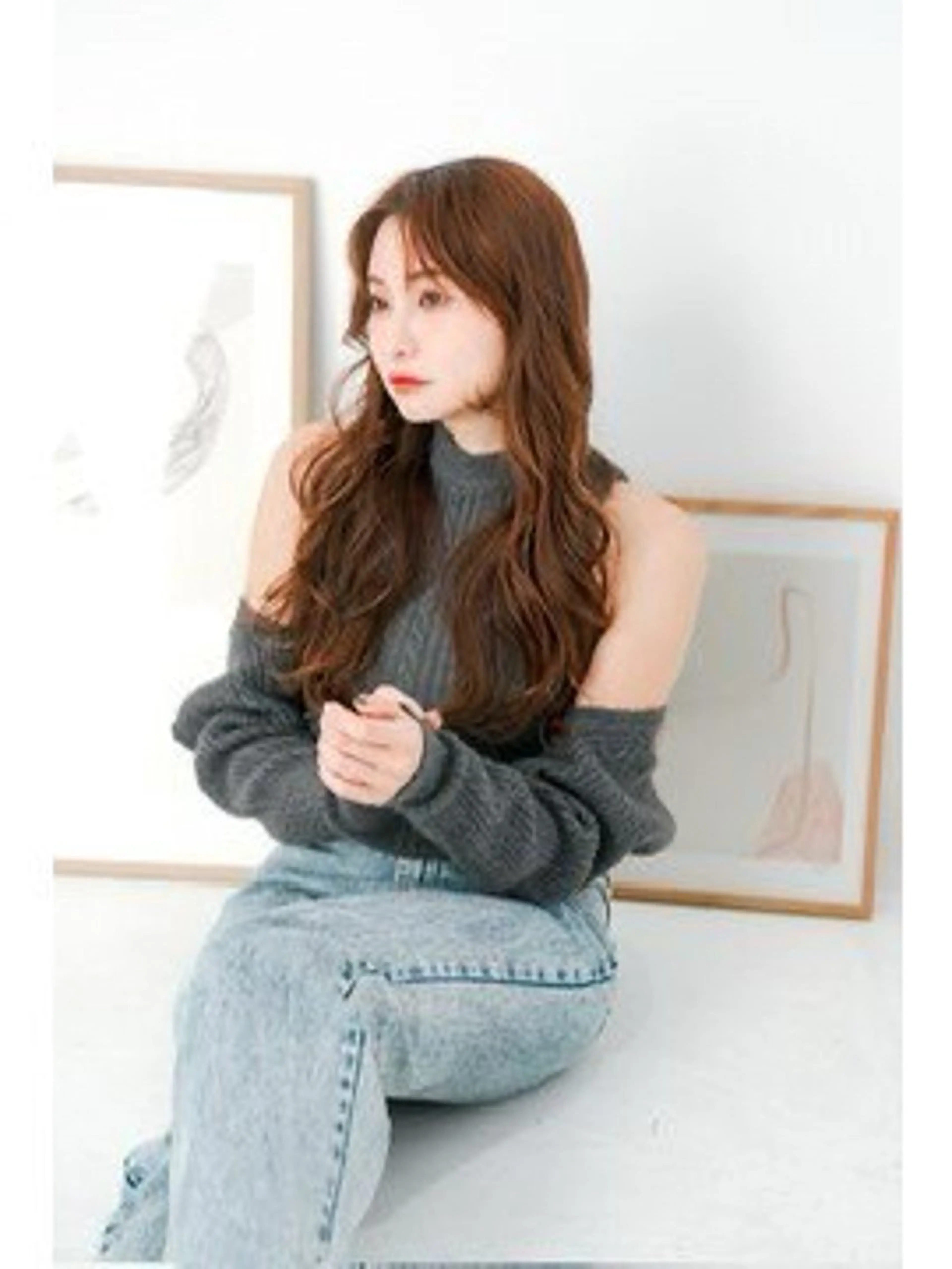 カラー ✨髪質改善カラー特化 ✨河本玲奈✨のヘアスタイル