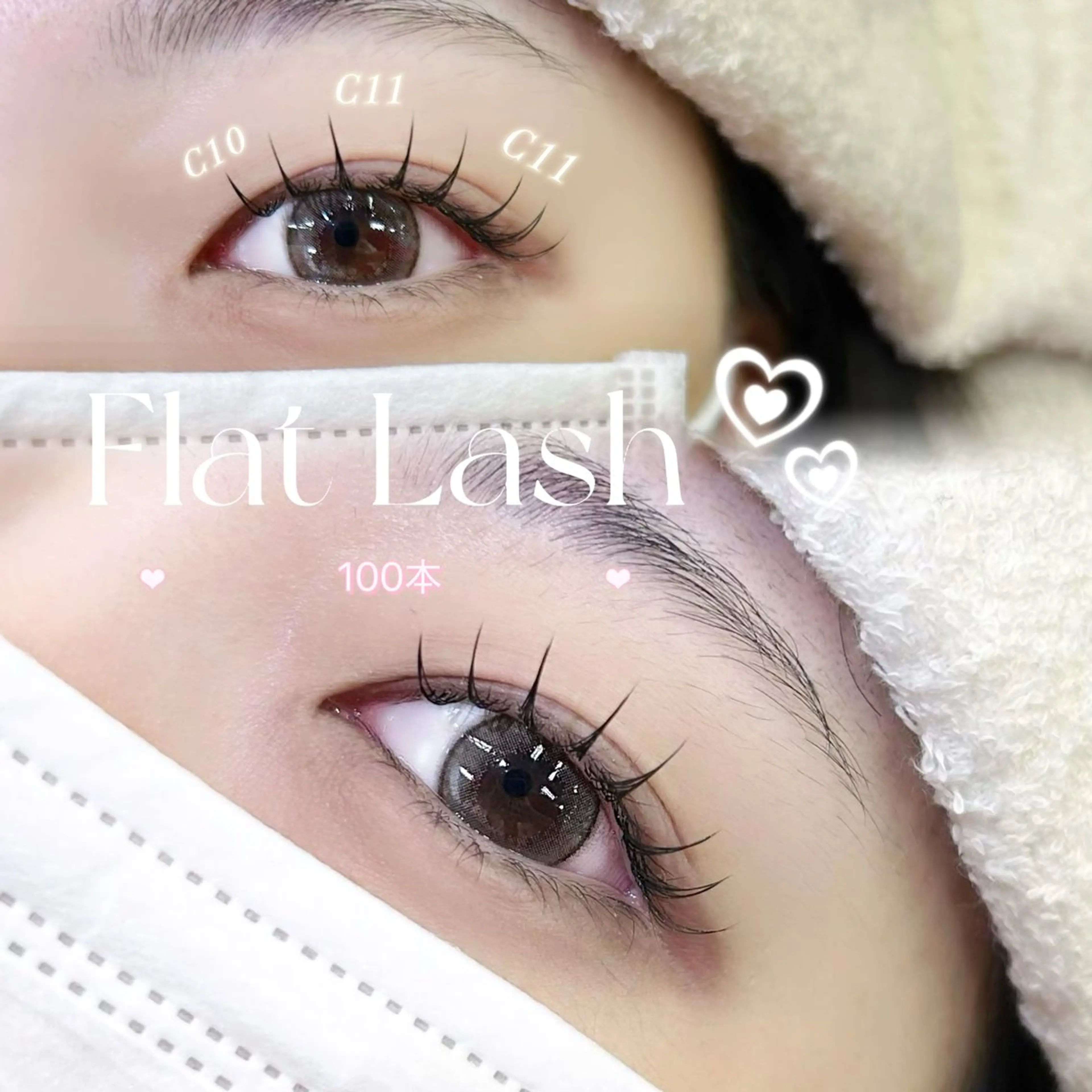 マツエク・マツパ フラットラッシュ SUNNY 二俣川 yuri🌷のマツエク・マツパデザイン