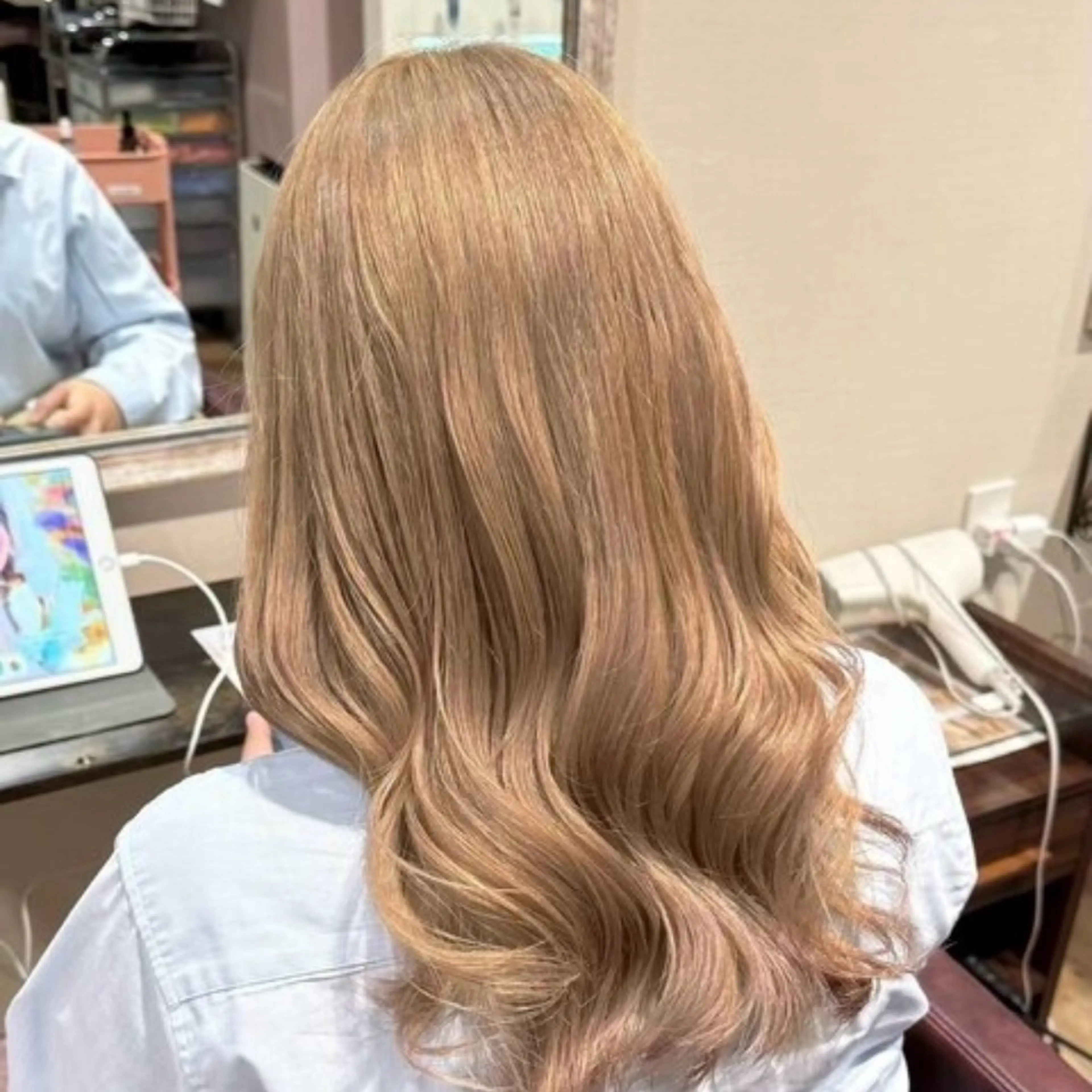 ロング 黒染め剥がし/ 黒髪卒業ヘア💫涼介のヘアスタイル