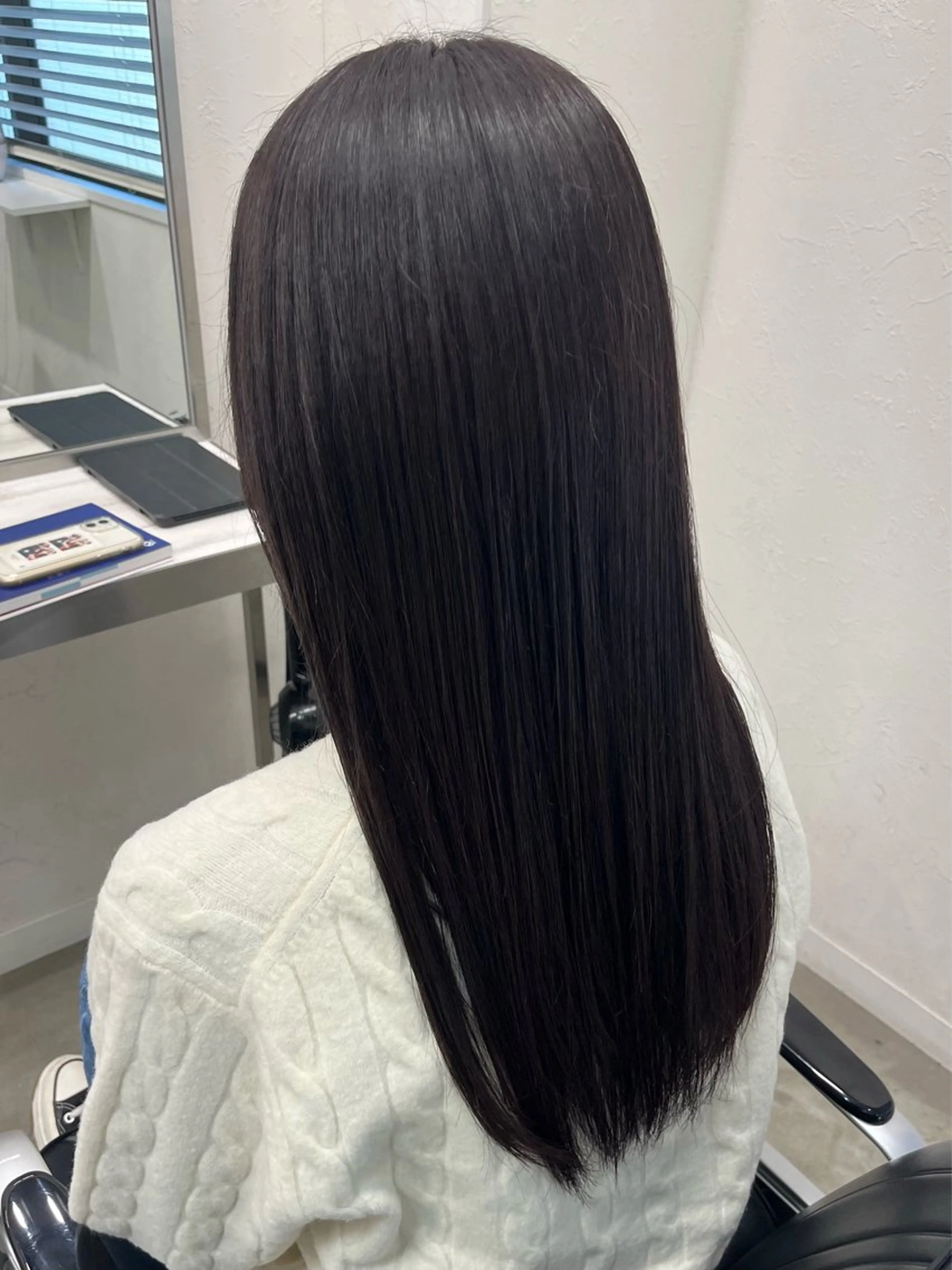 🦋超音波アイロン付き🦋ワンカラー＋2stepトリートメントの写真