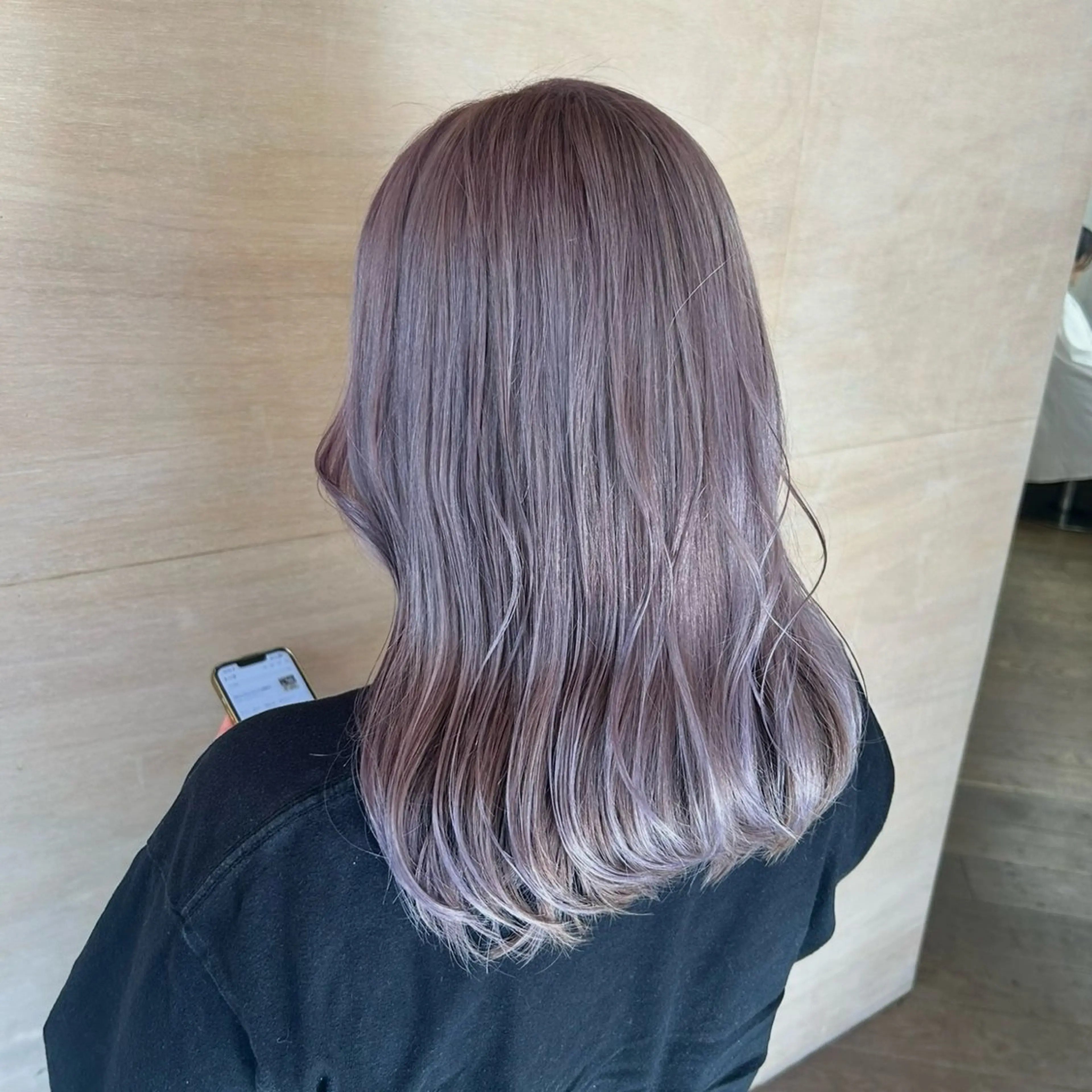 ミディアム カラー ヘアカラー トリートメント 立花 ふたば🌱のヘアスタイル