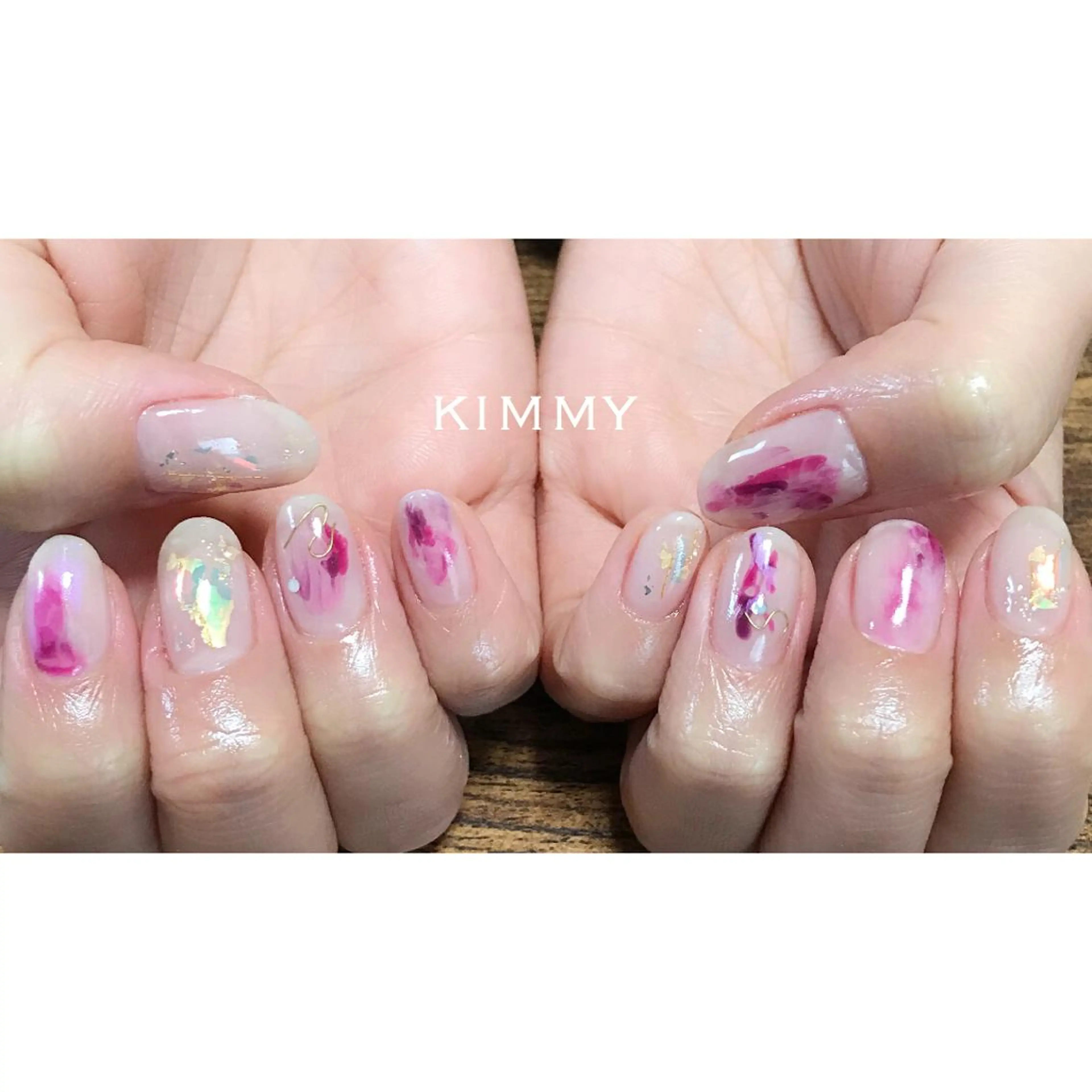 ネイル ハンドネイル kimmy nailsのネイルデザイン