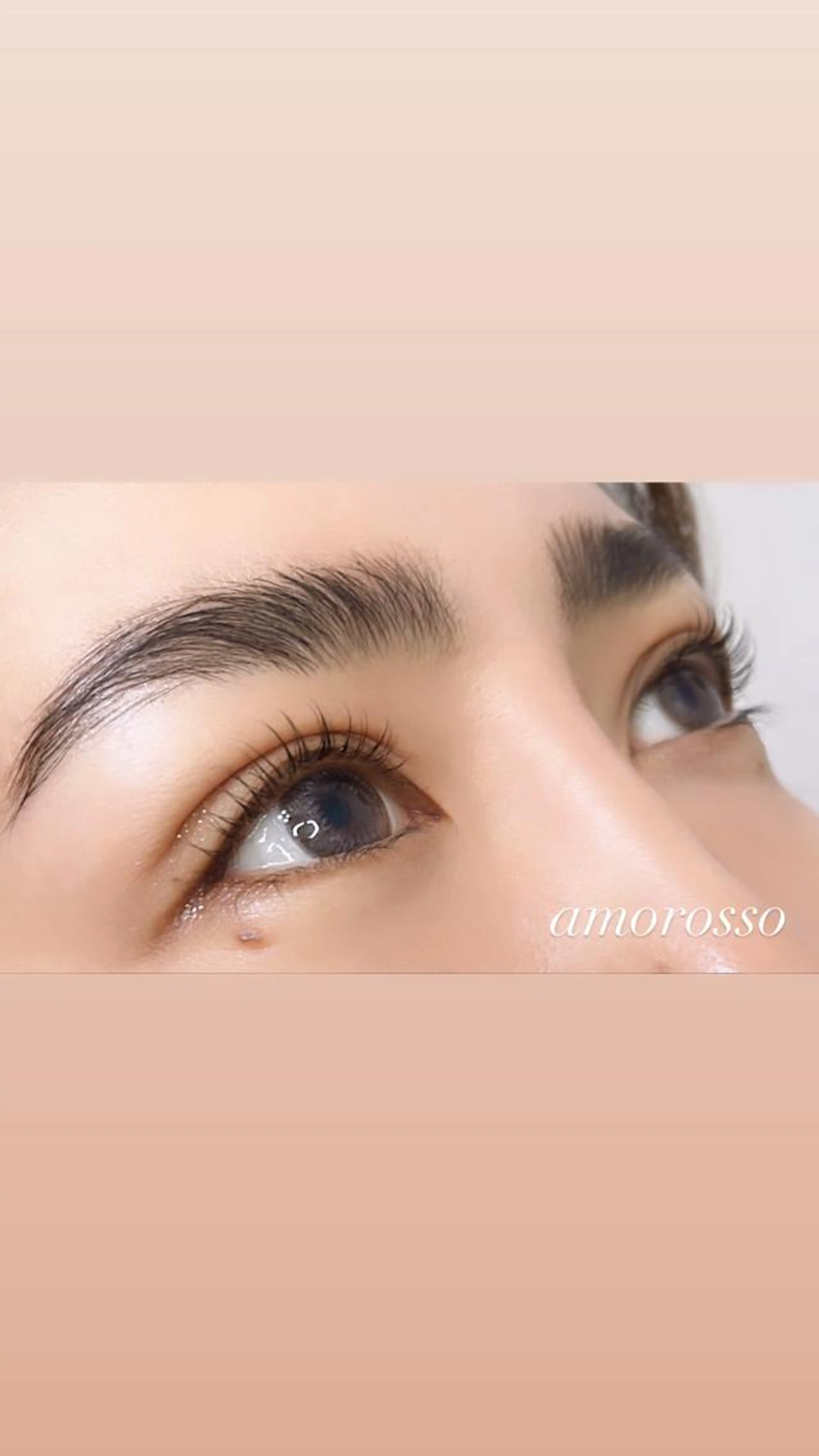 ハリウッドブロウリフトwax込＋デザインラッシュリフトまつ毛パーマラ（ケラチントリートメント込）🌟再来のお客様🌟の写真