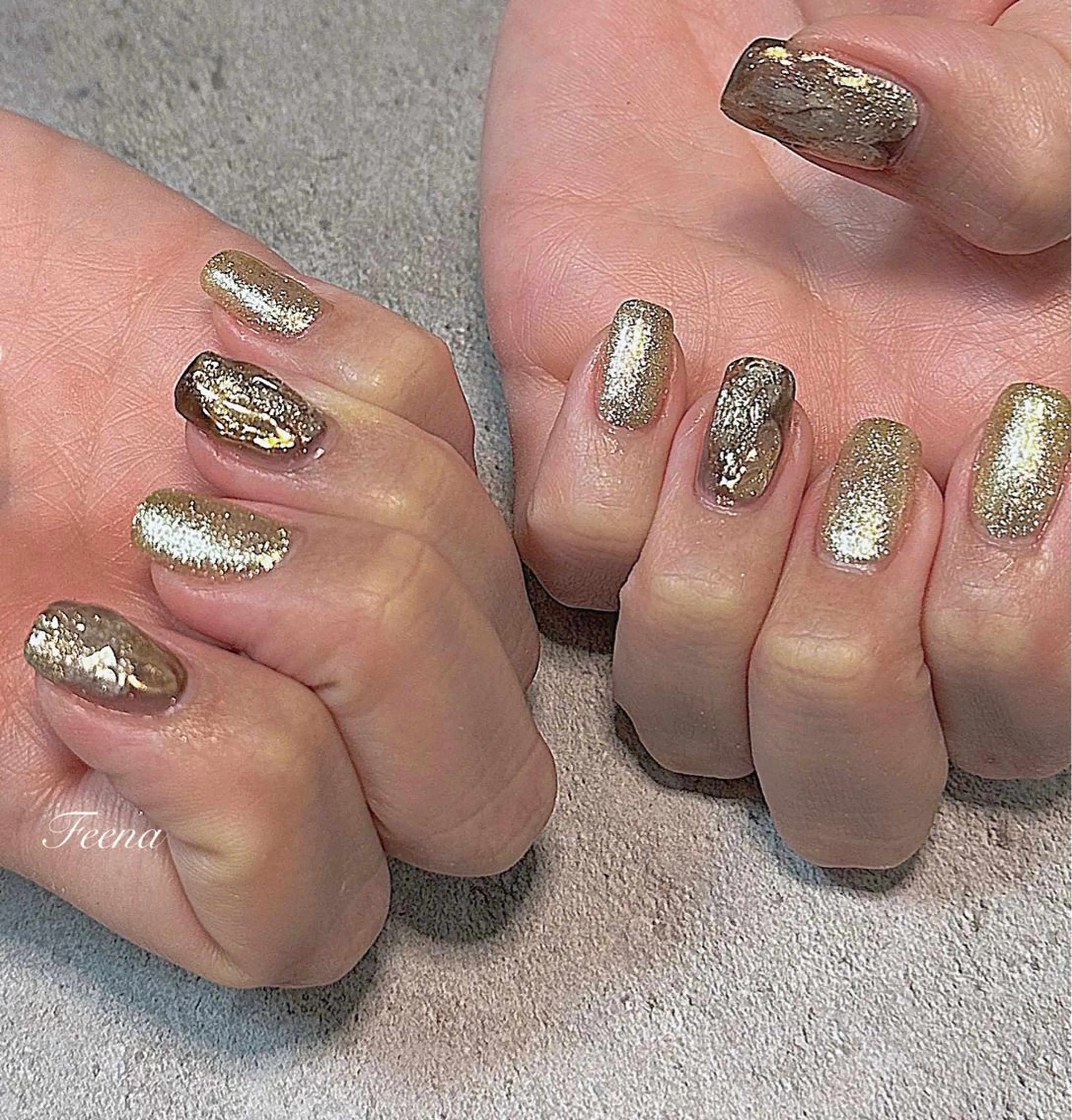 ネイル amu nail. RINAのネイルデザイン