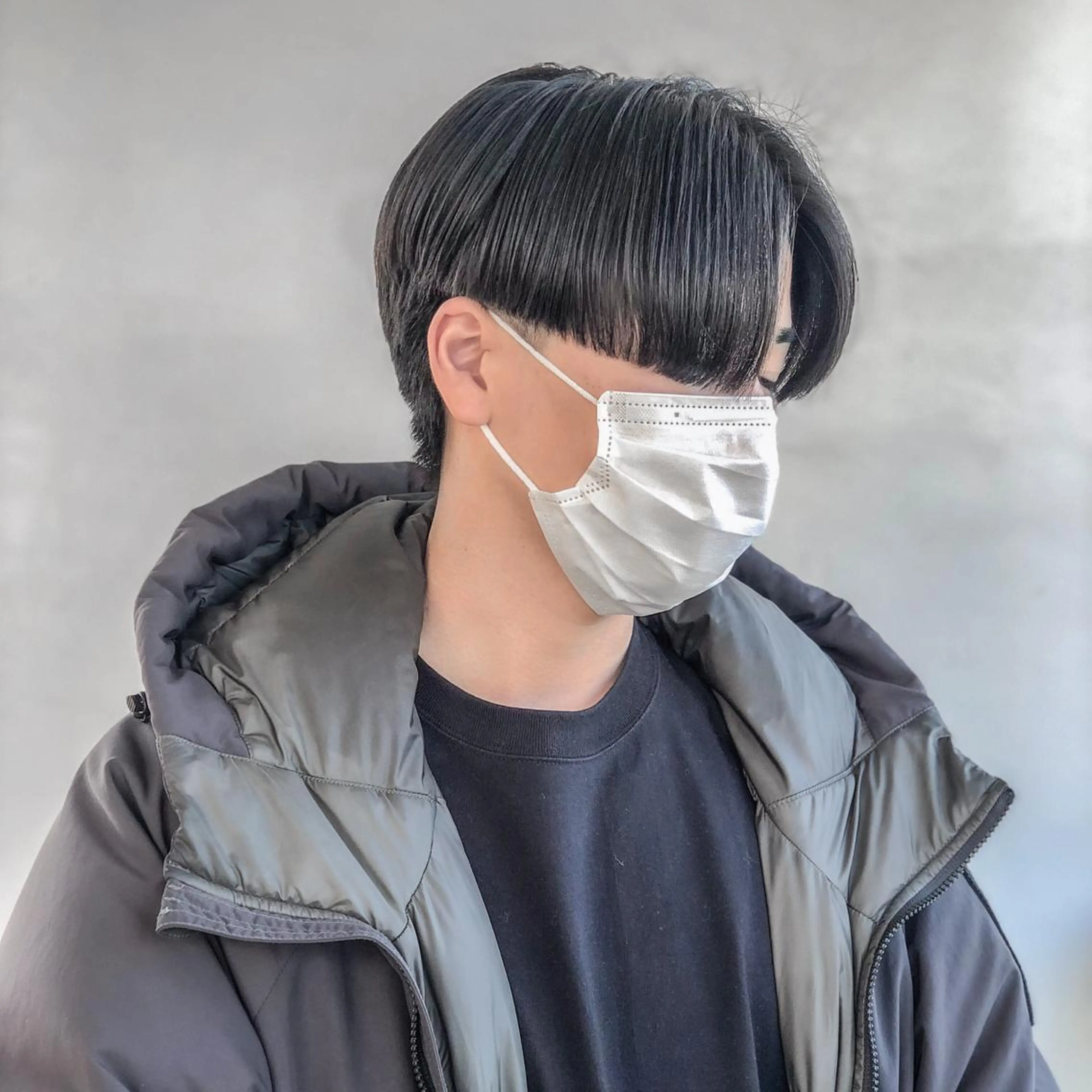 メンズカット+髪質改善ストレート(縮毛矯正)の写真