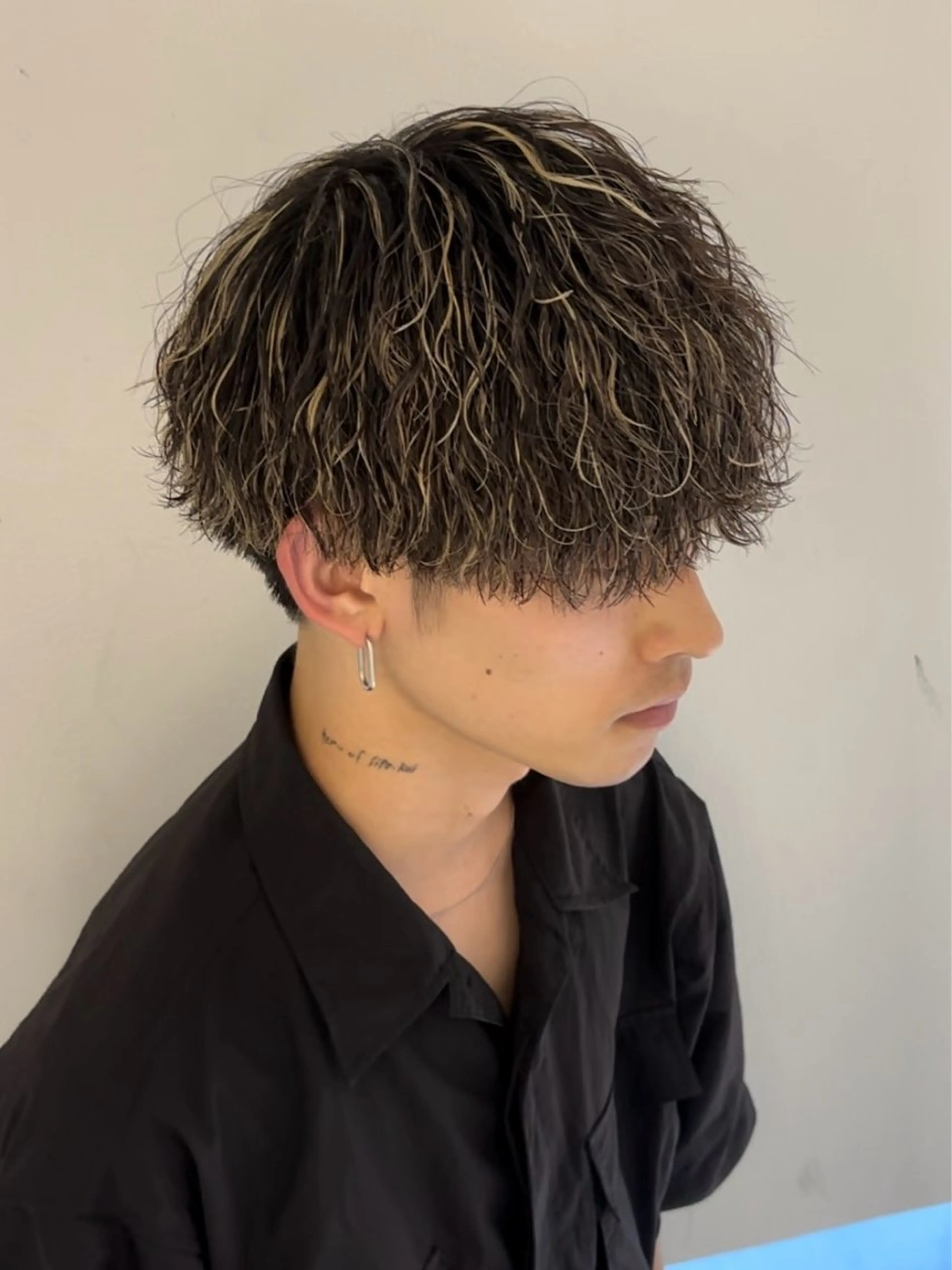 カラー パーマ メンズ カット ヘアカラー パーマ ⚜️メンズ 特化Towa⚜️のヘアスタイル