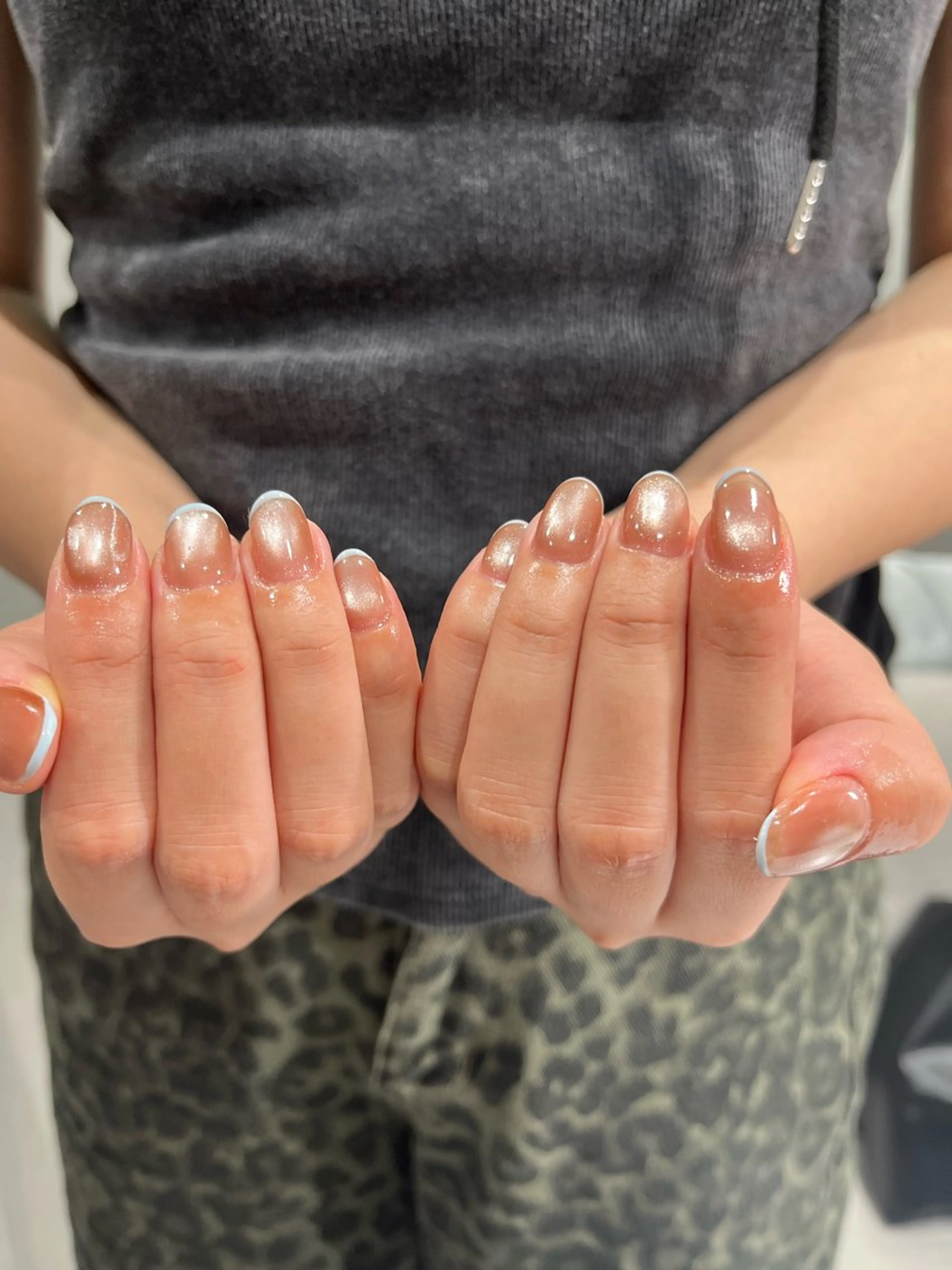 ネイル フレンチネイル GO TODAY  SHAiRE  SALON 横浜solace店所属・yuuna ネイルモデル募集中のネイルデザイン