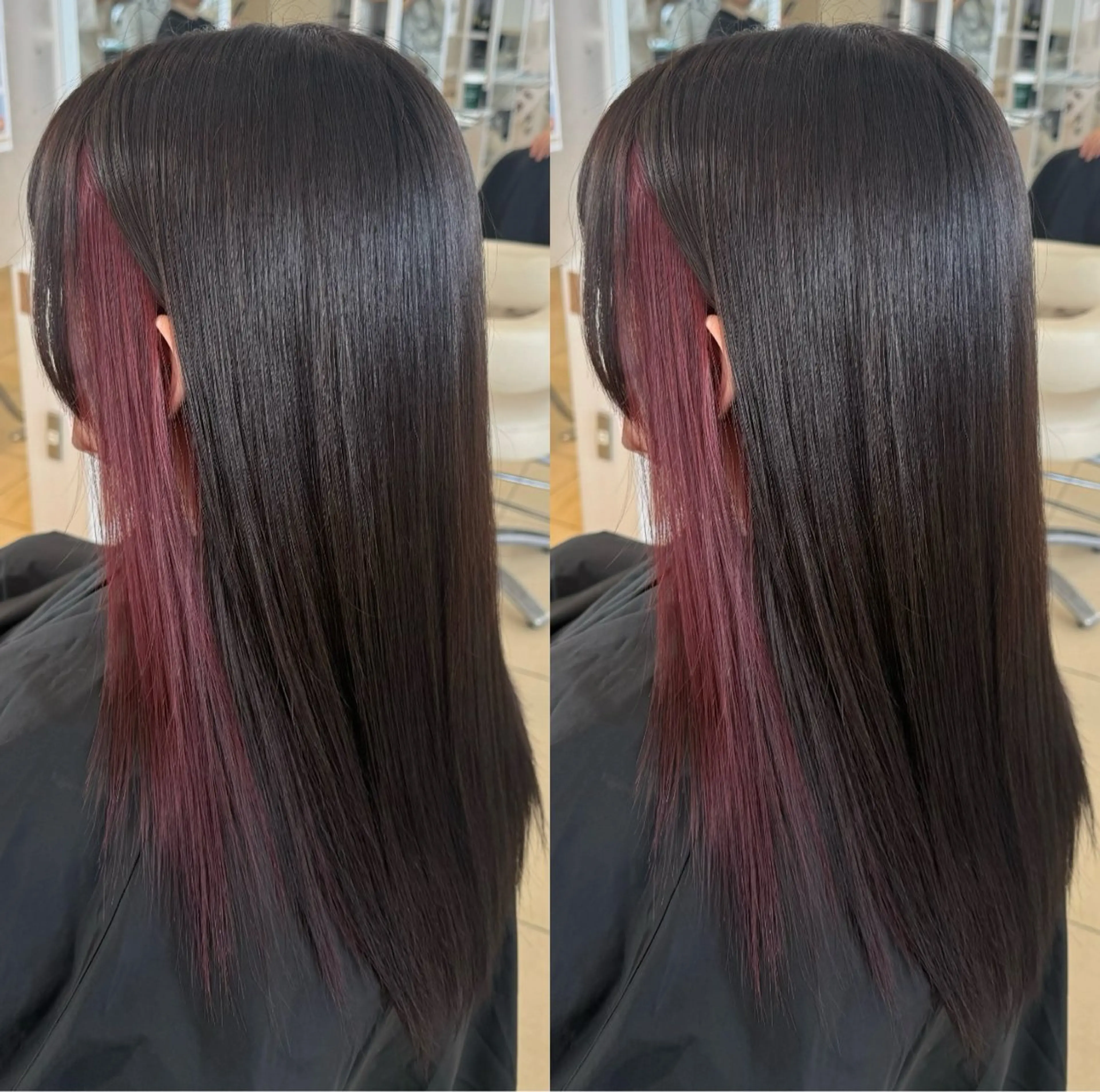 ロング カラー 🌷🪽ྀི 岡本 かおり 🪽ྀི🌷のヘアスタイル