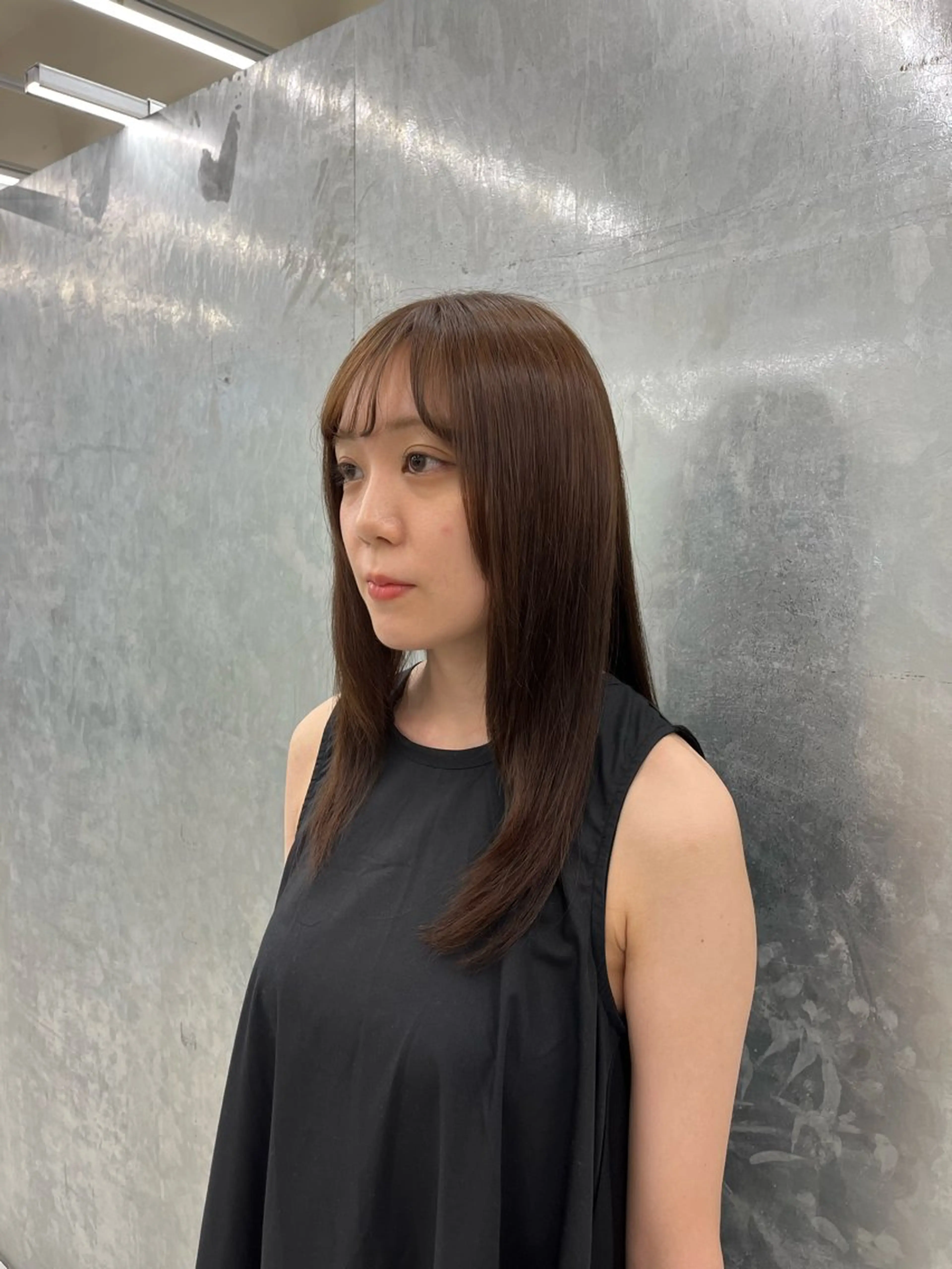 ロング レイヤーカット 神作 汐里　江古田 /透明感カラー🌿のヘアスタイル