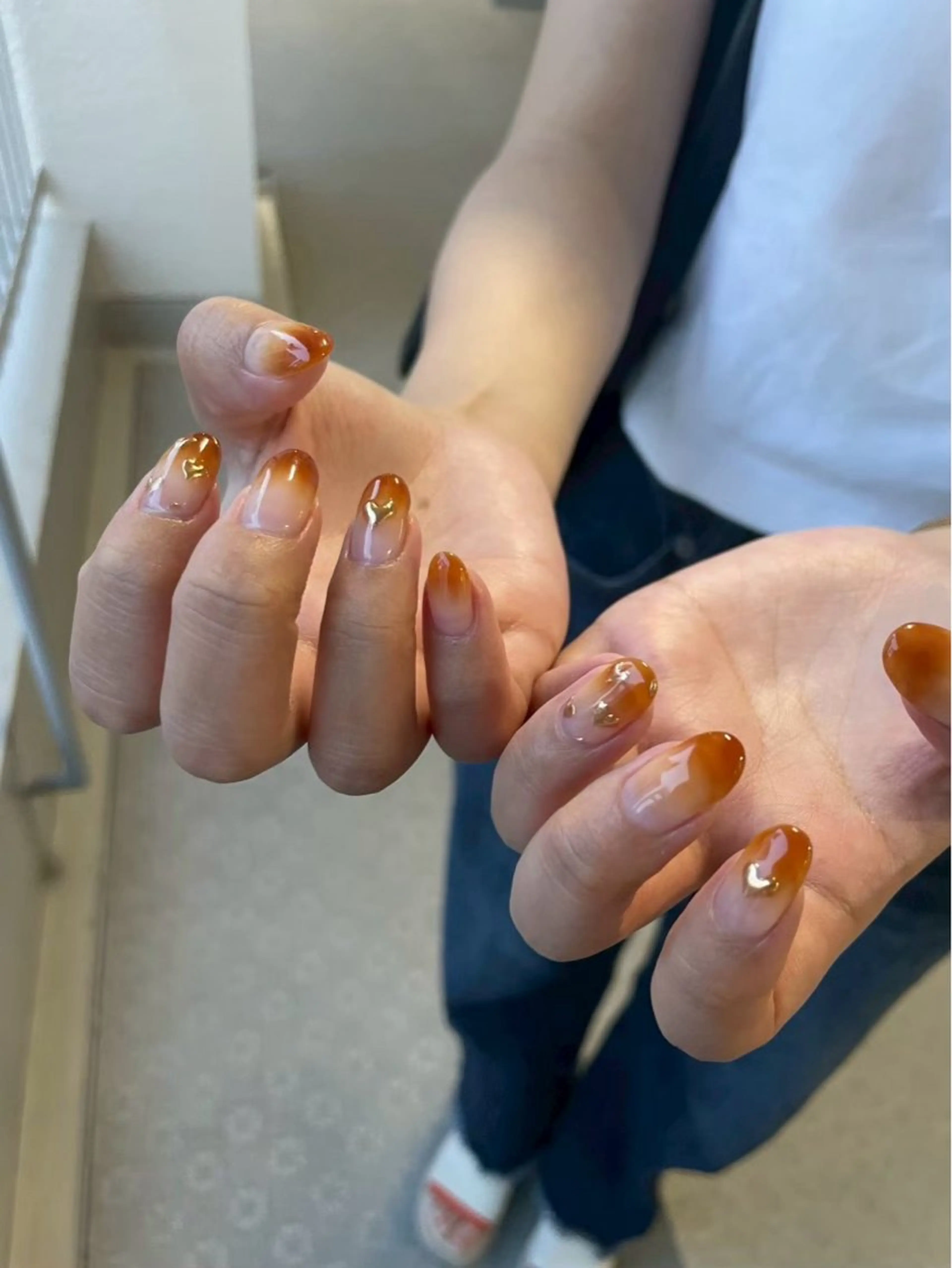 ネイル nicole nail所属・石 彩夏のネイルデザイン