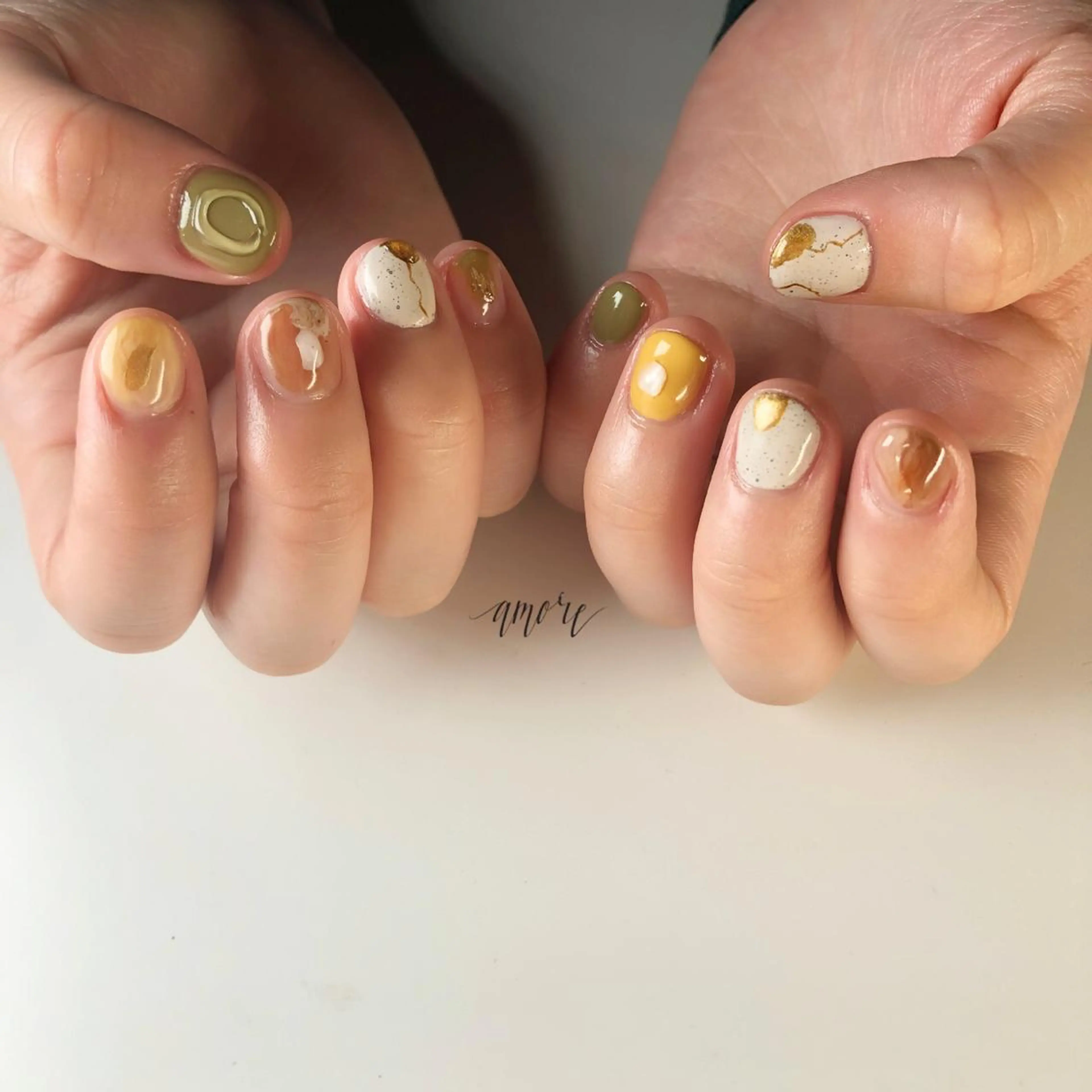 ネイル アートネイル ジェルネイル 氷ネイル・うるうるネイル マグネットネイル ミラーネイル You kyehwaのネイルデザイン