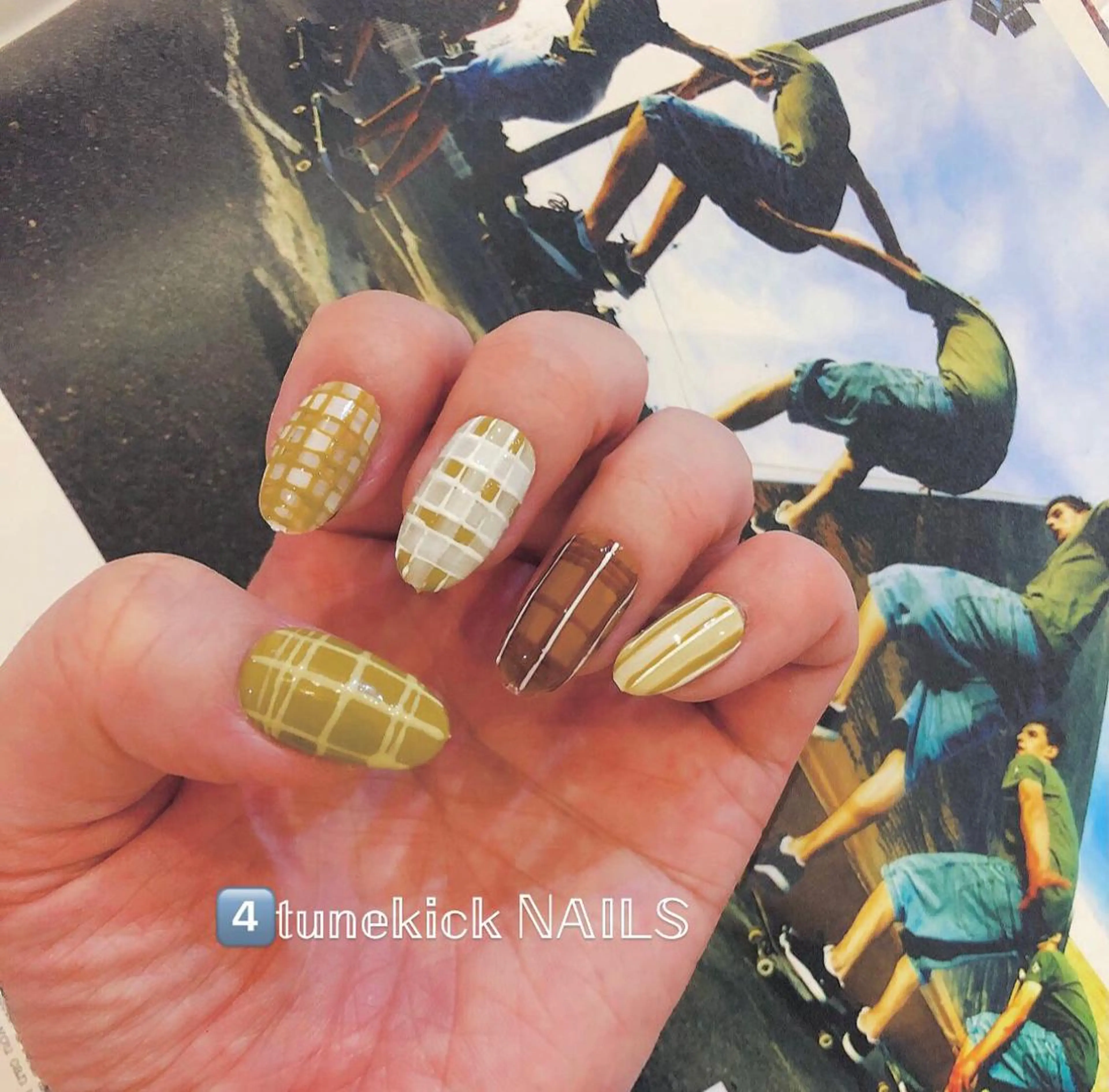 ネイル 4tunekick NAILS(フォーチュンキックネイルズ)所属・光森 淳子のネイルデザイン