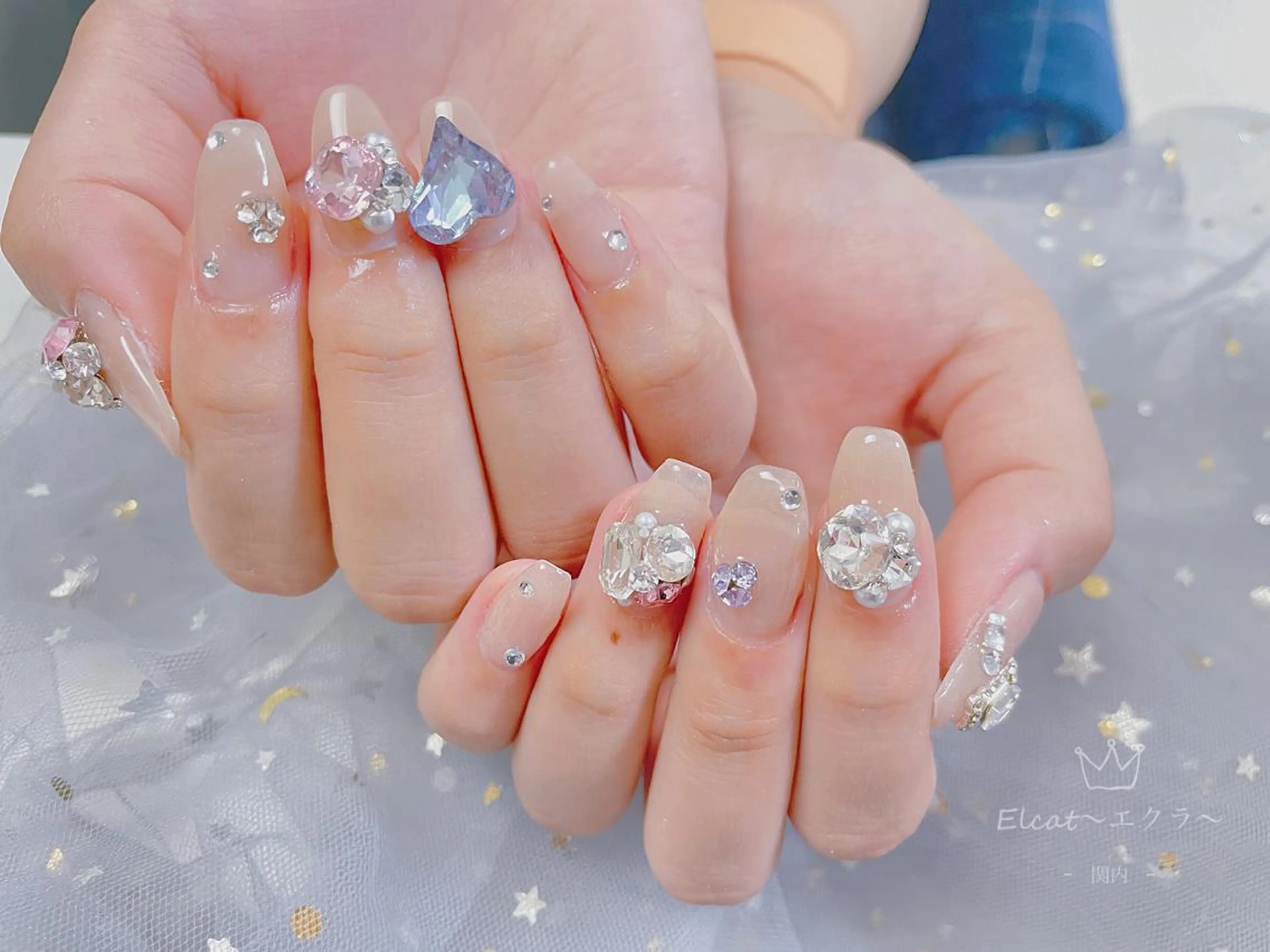 ネイル ハンドネイル ネイルサロンエクラ 🫧Shizukaのネイルデザイン