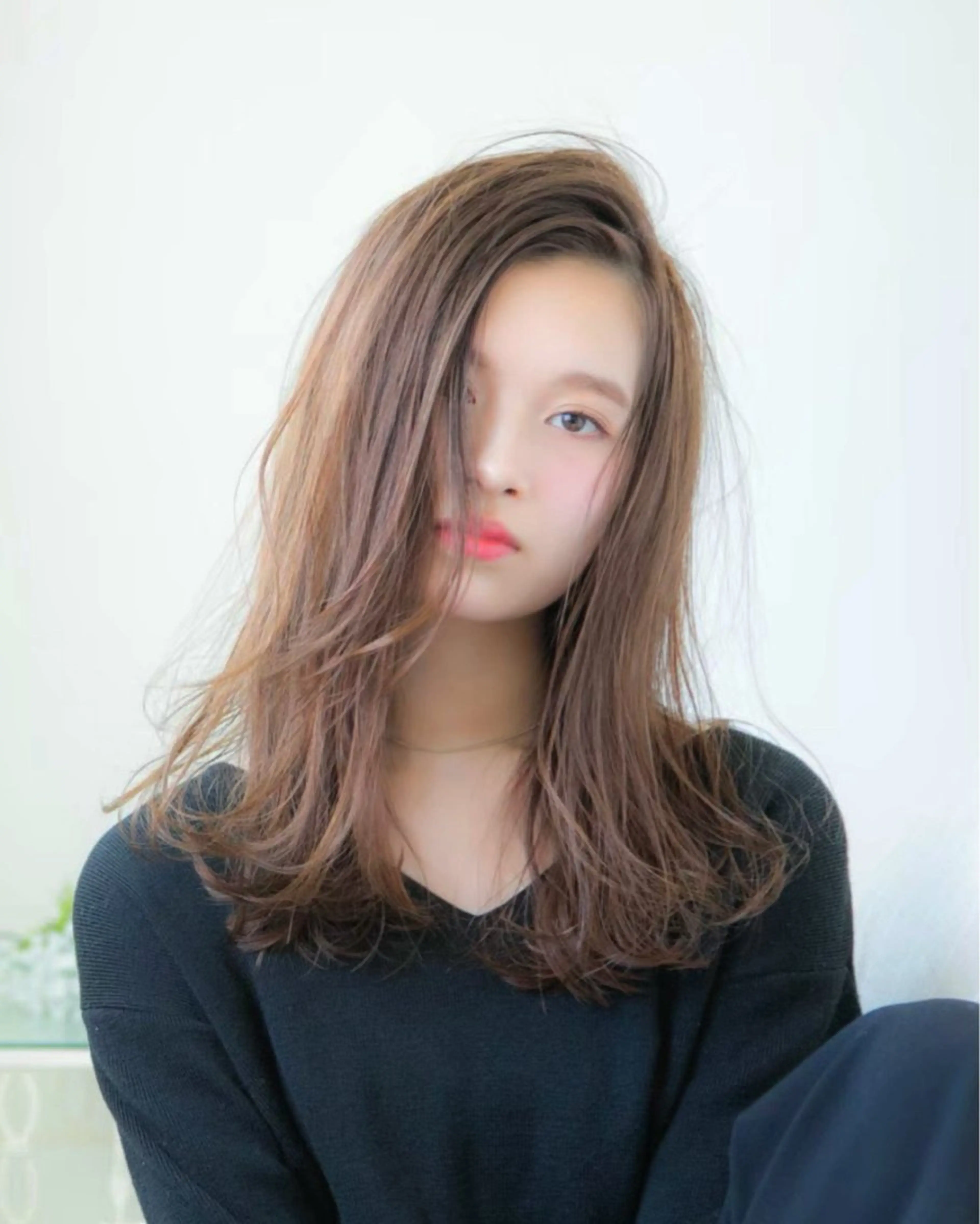 ロング カラー ベージュカラー ブリーチ ブリーチなしカラー レイヤー/艶髪/ 髪質改善/YUYAのヘアスタイル