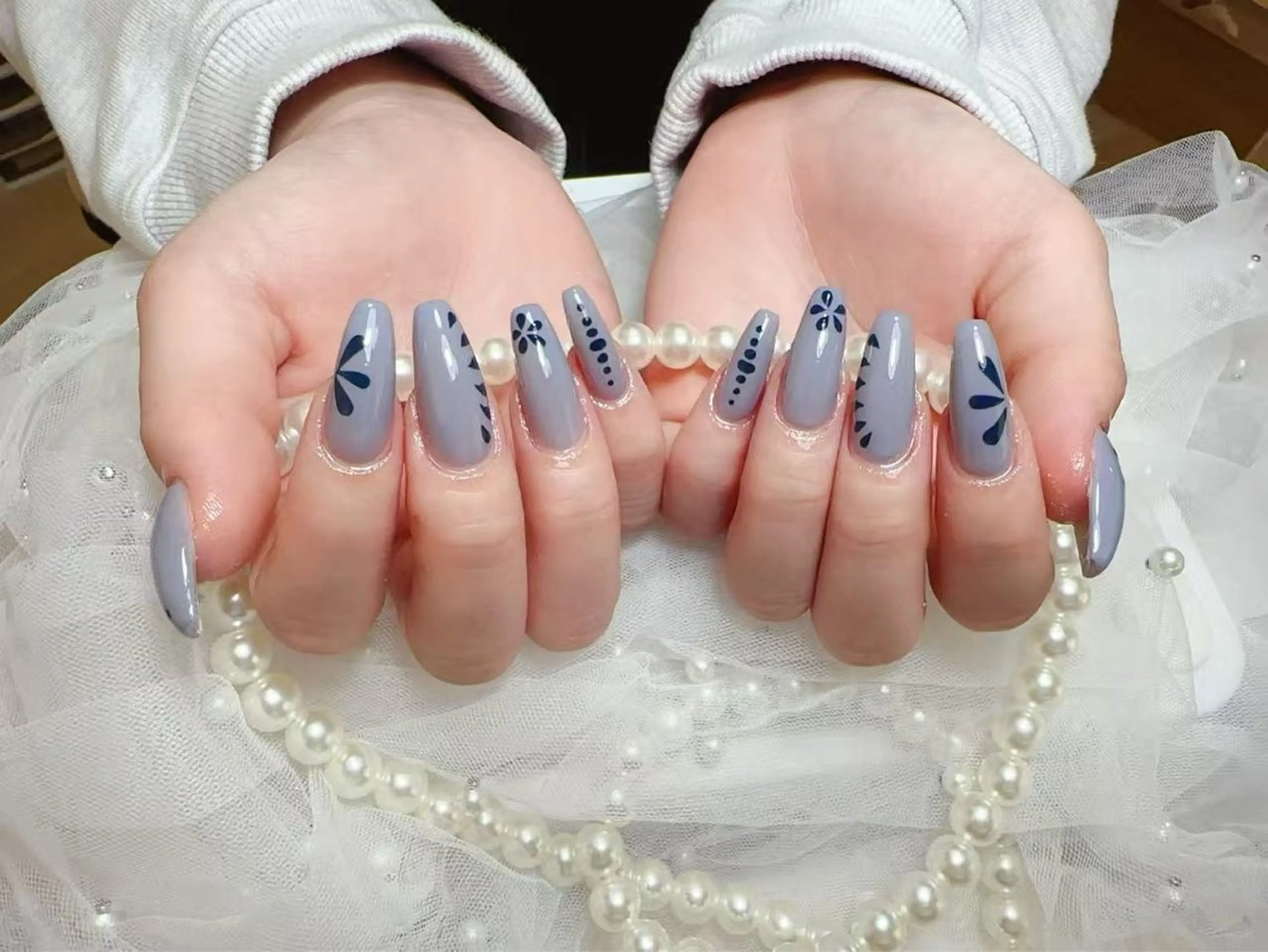 ネイル ハンドネイル ゆ きのネイルデザイン