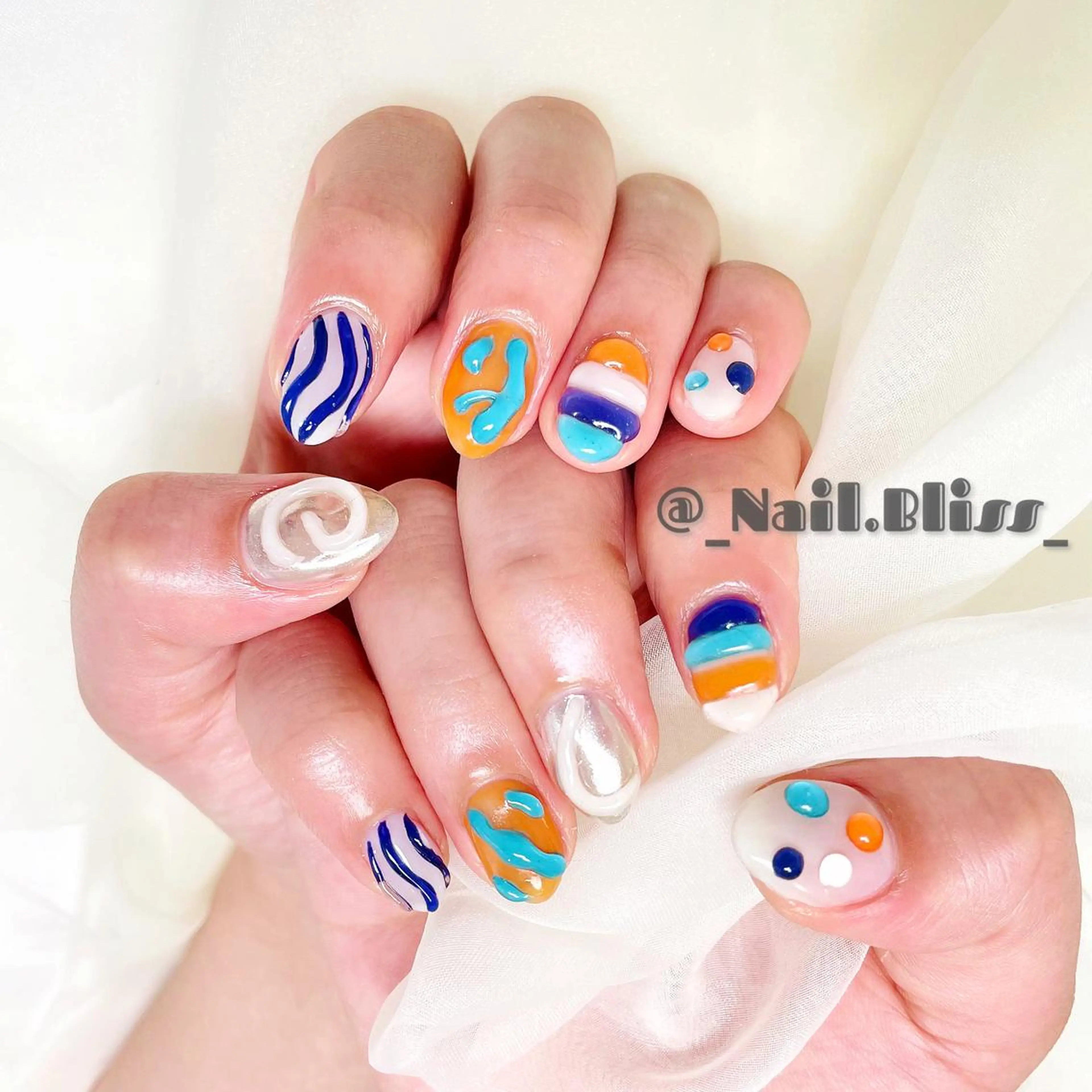 ネイル ハンドネイル NAIL BLISSのネイルデザイン