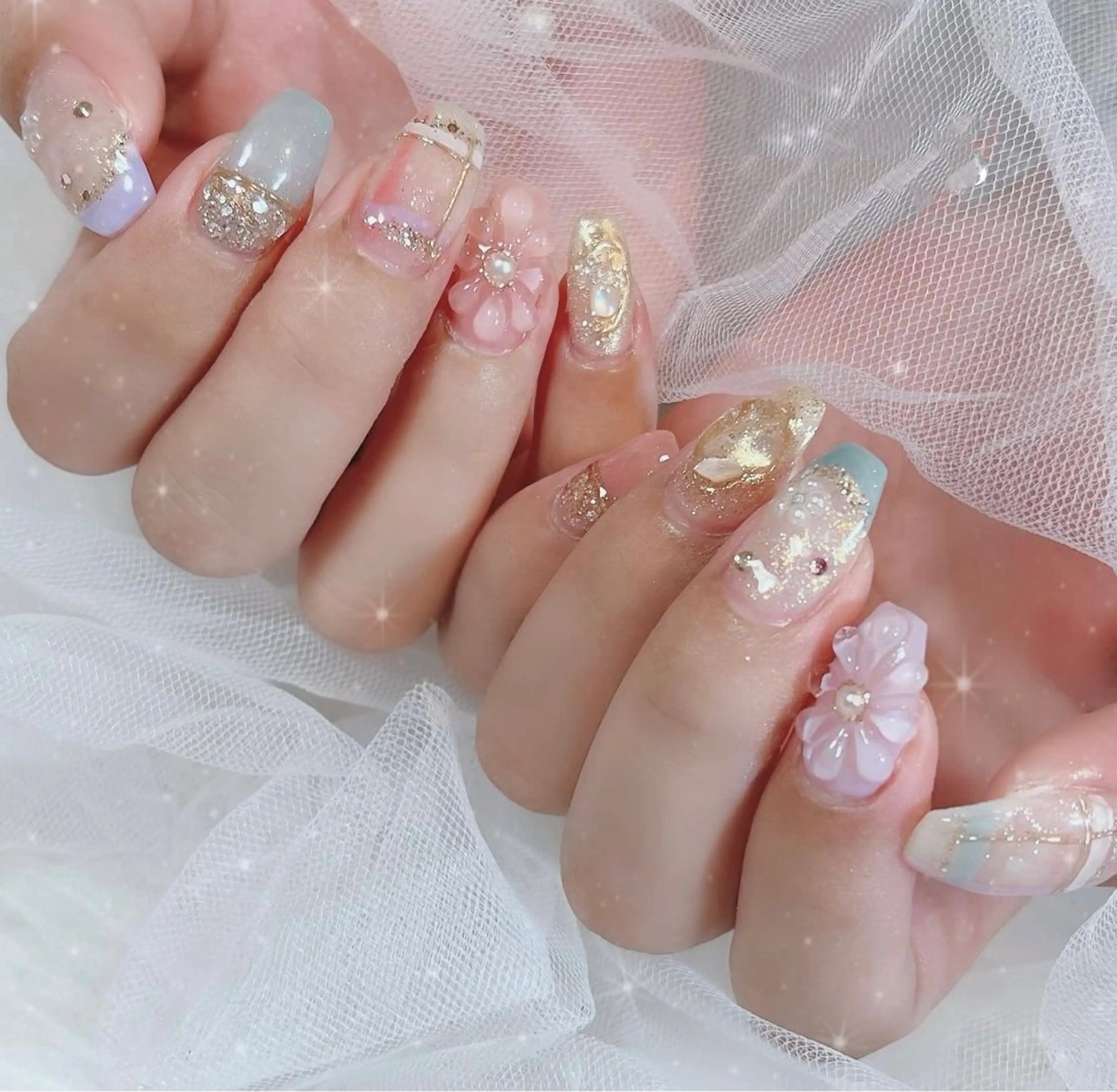 ネイル ハンドネイル ╹◡╹Mimoミモ ネイルサロンのネイルデザイン