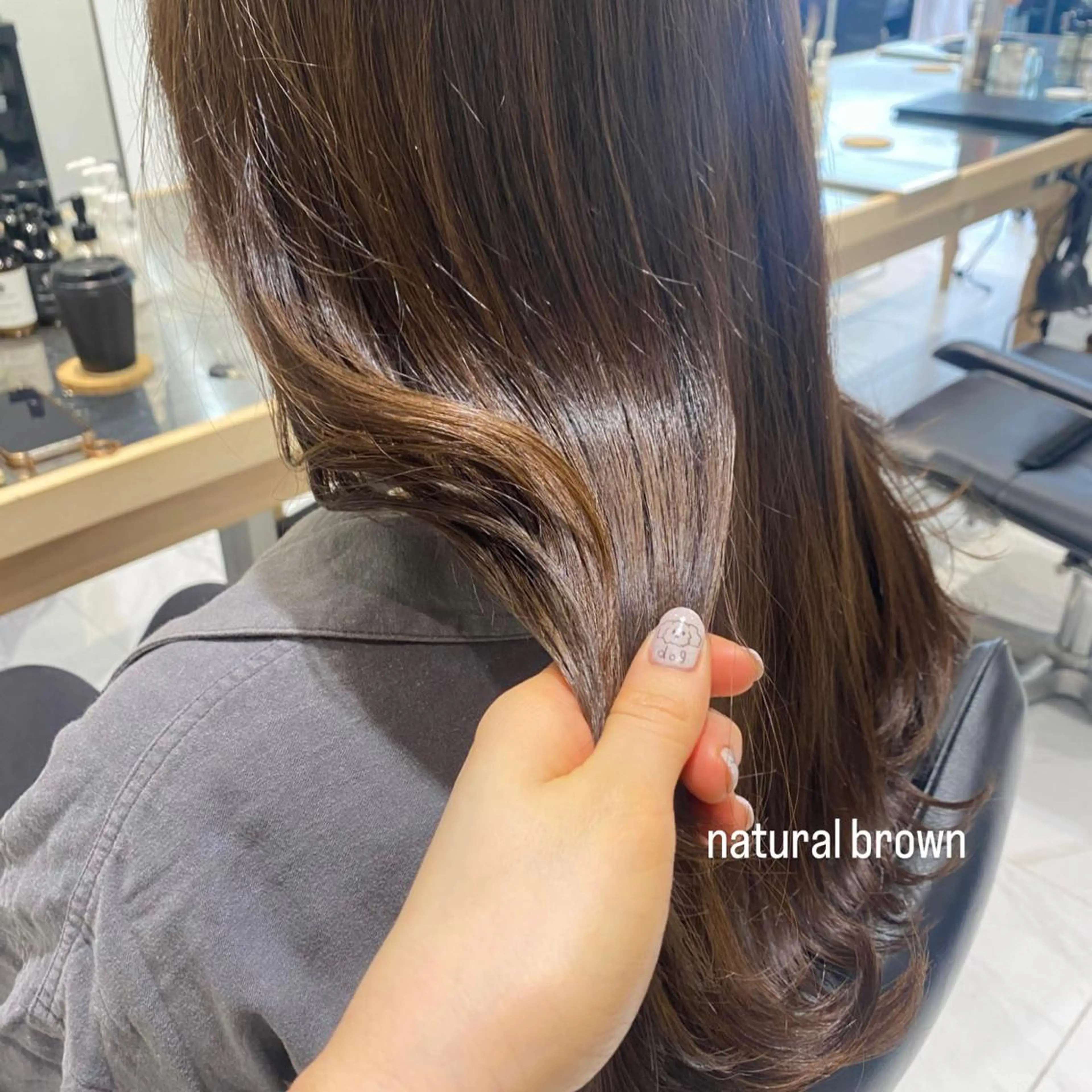 ロング カラー ブラウンカラー 透明感カラー ヘアカラー 艶感/ナチュラル 🌿マアヤのヘアスタイル