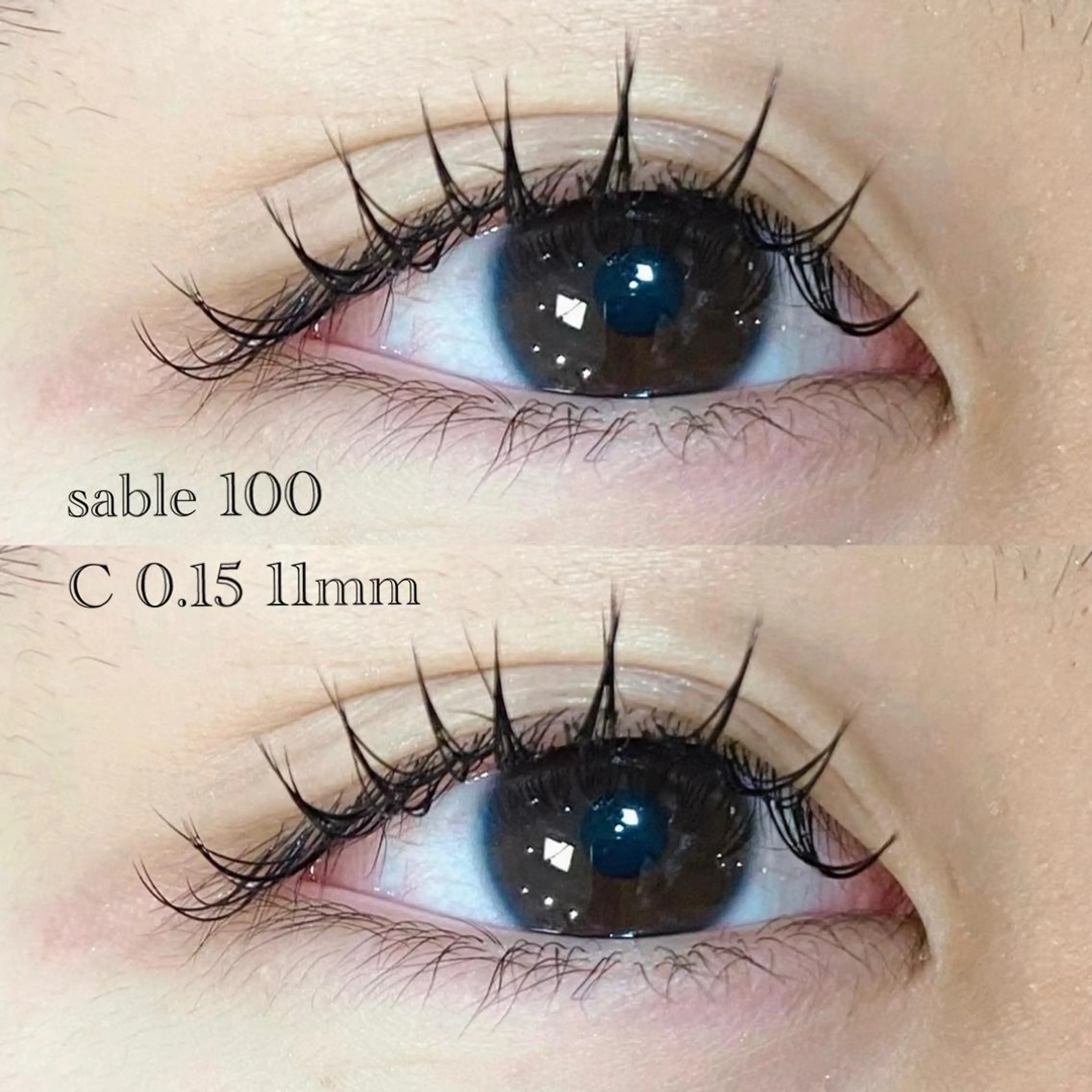 マツエク・マツパ Cカール セーブル OLIVIA 郷家 ♡のマツエク・マツパデザイン