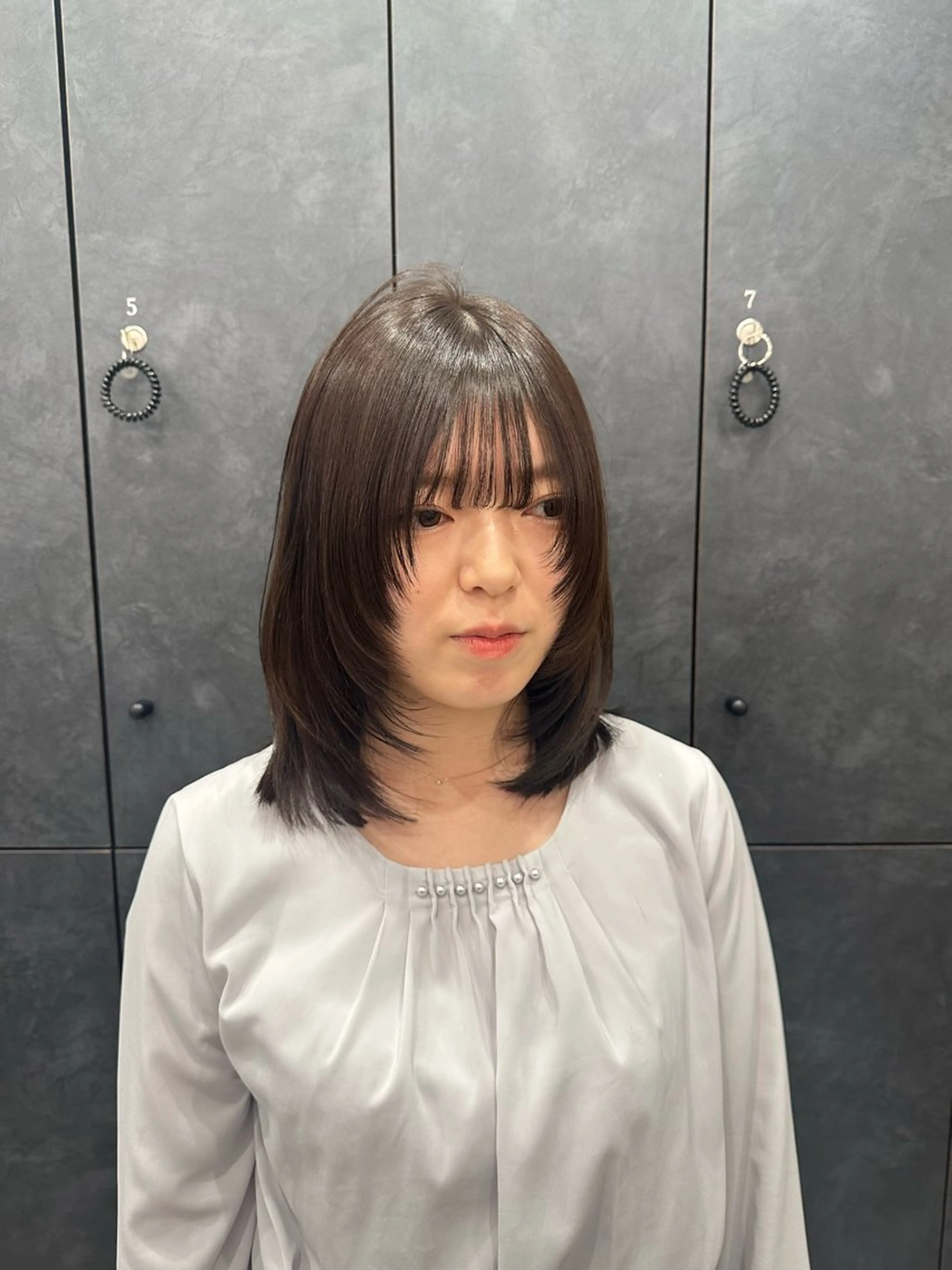 ミディアム カラー 銀座/ヘアセット シマムラ ミホのヘアスタイル