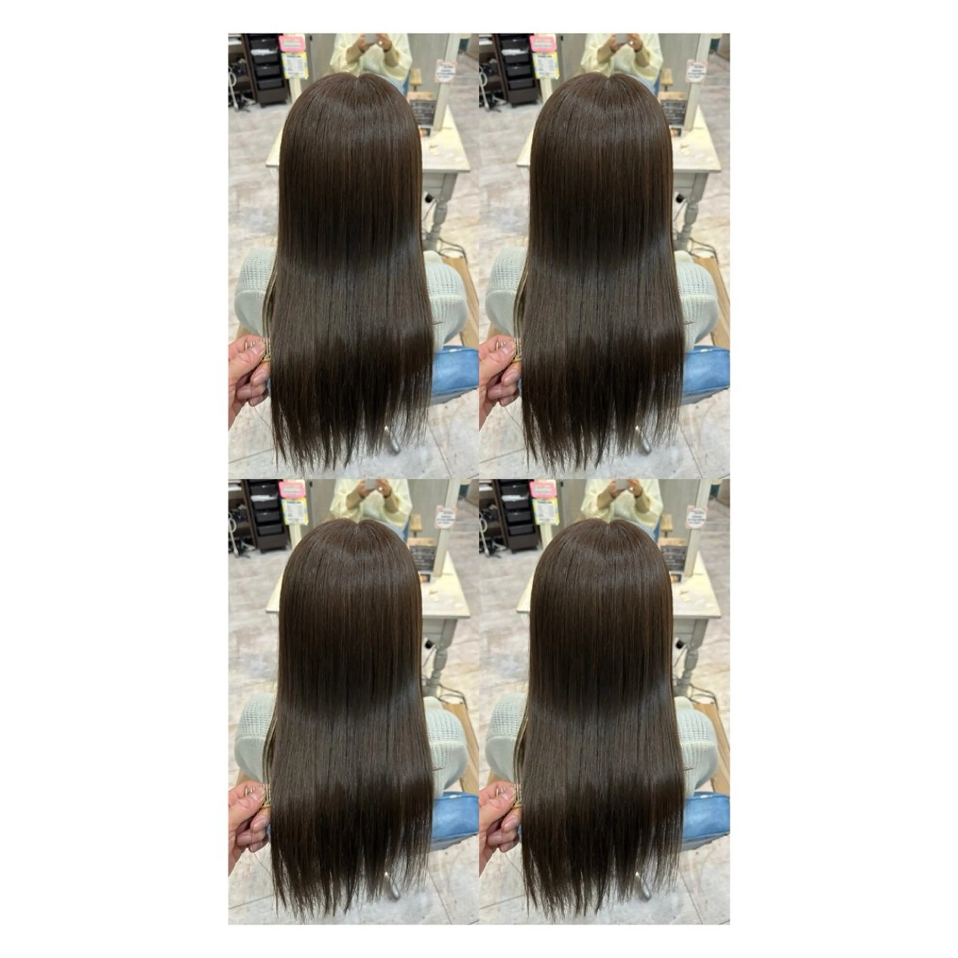ロング カラー 透明感カラー 髪質改善 縮毛矯正 トリートメント カット ヘアカラー トリートメント 髪質改善/縮毛矯正/ 韓国ヘア/店長敦士のヘアスタイル