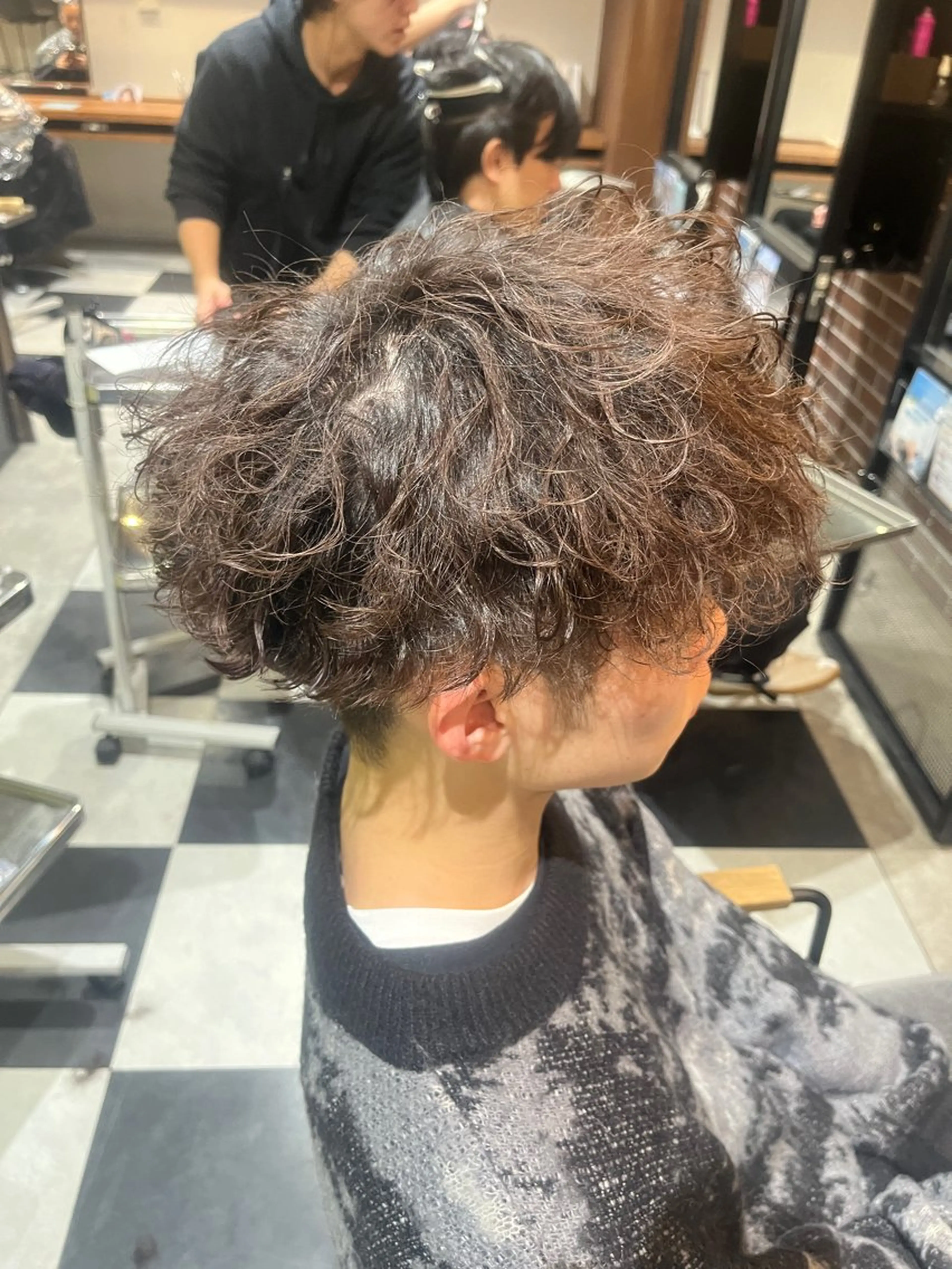 ショート パーマ メンズ 🎧メンズパーマ特化 /RUI🎧のヘアスタイル