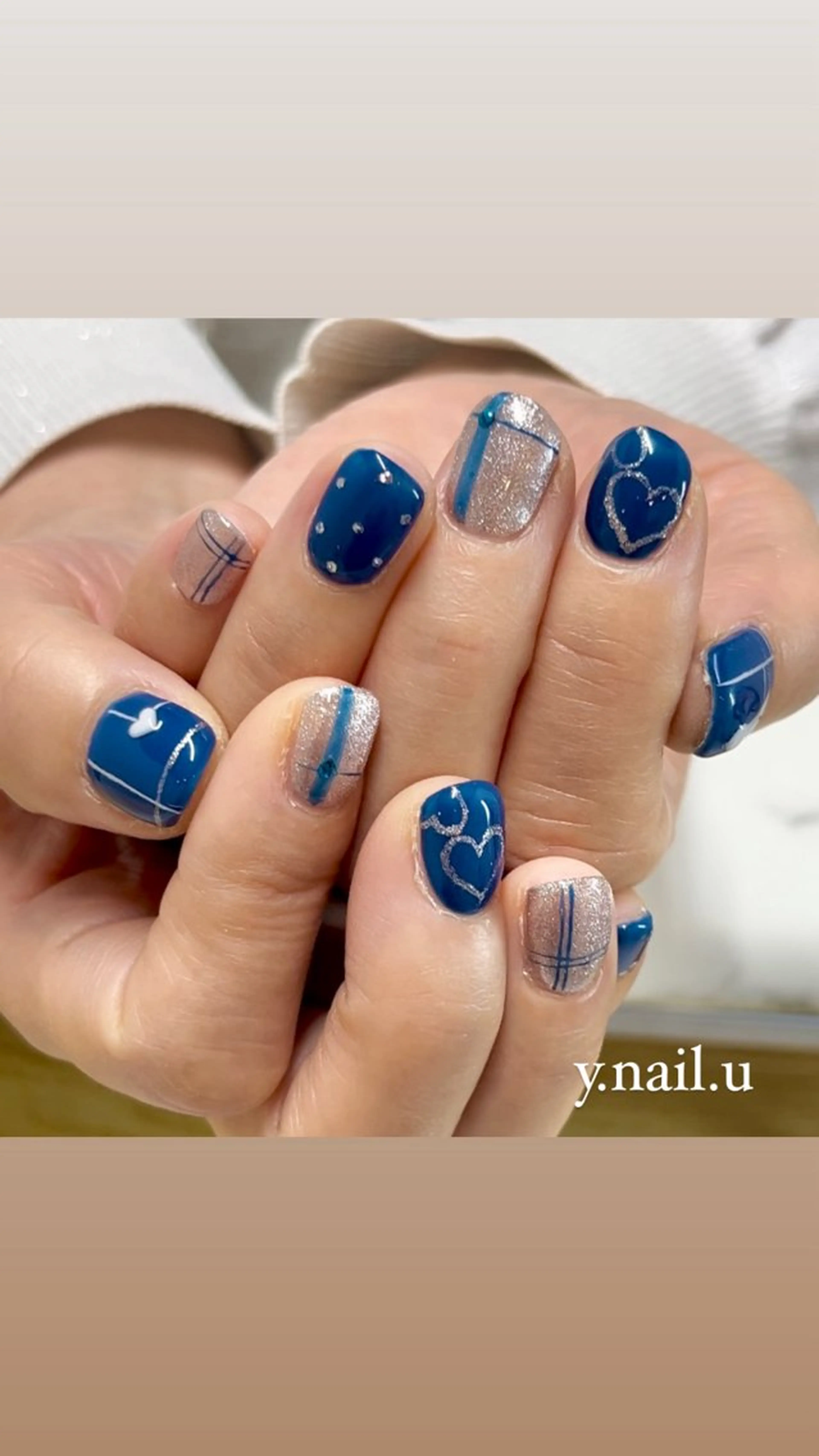 ネイル nail.u所属・テルイ ユウのネイルデザイン