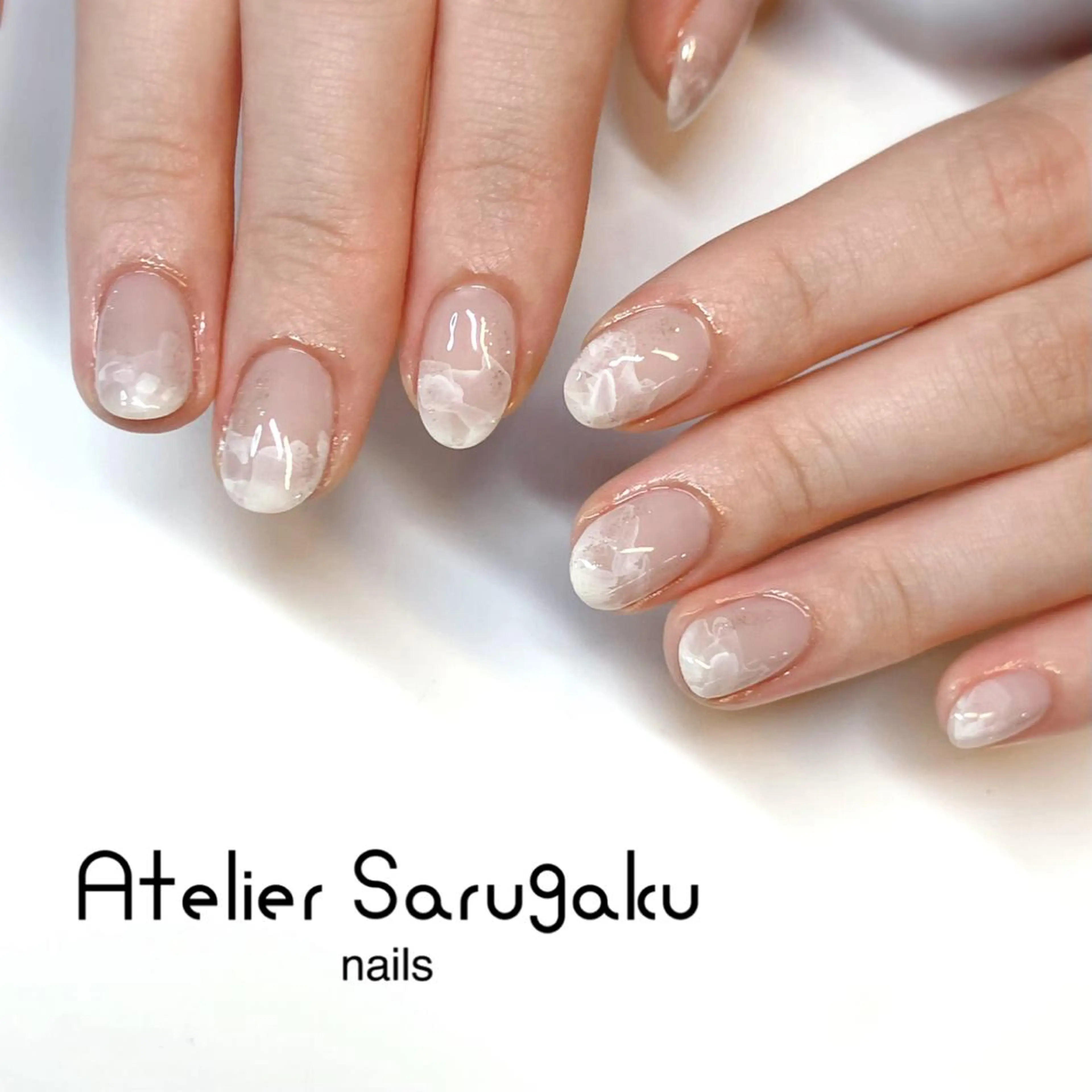 シンプルニュアンスアート（オフなし）の写真