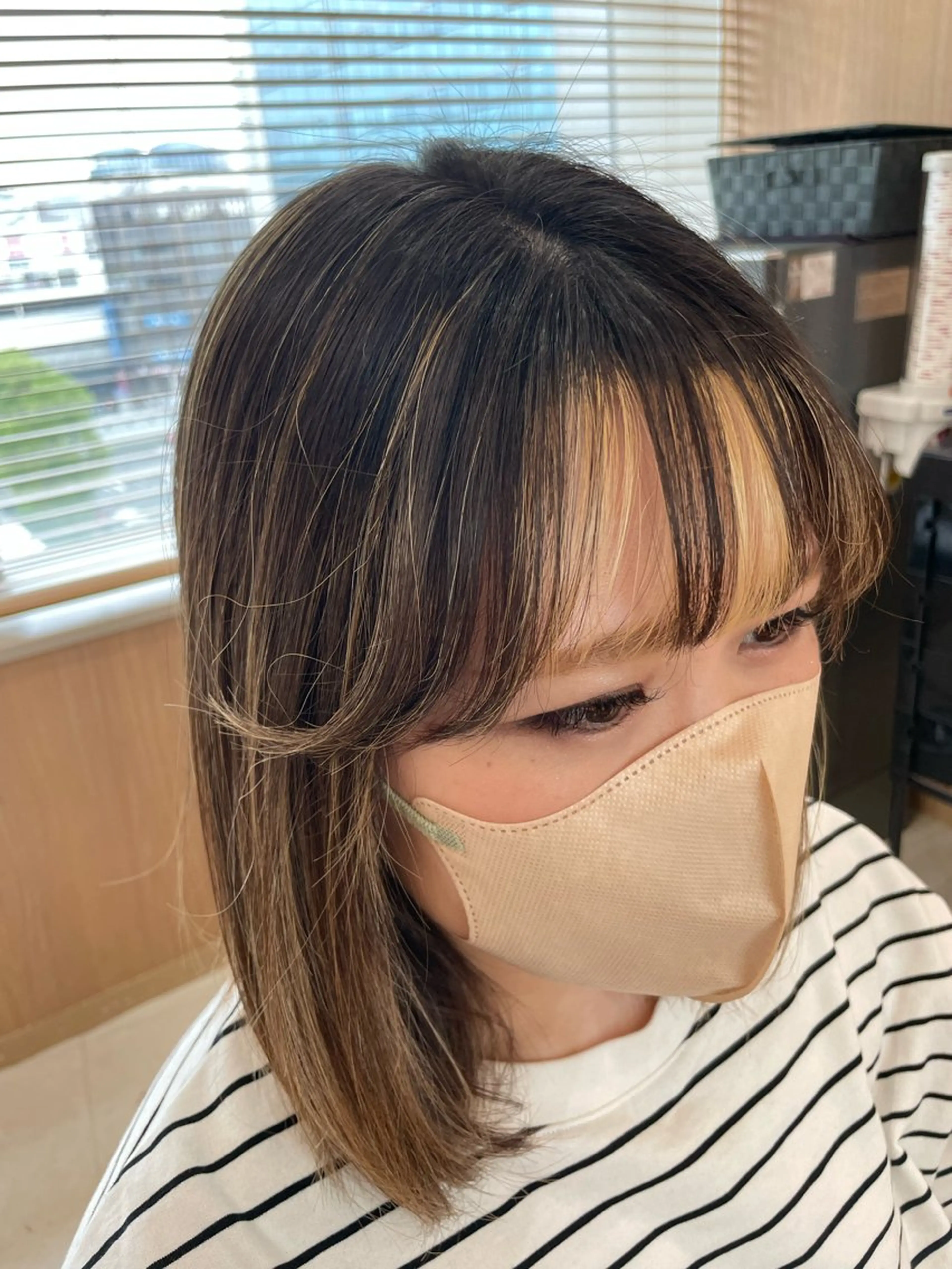 風間 日和のヘアスタイル