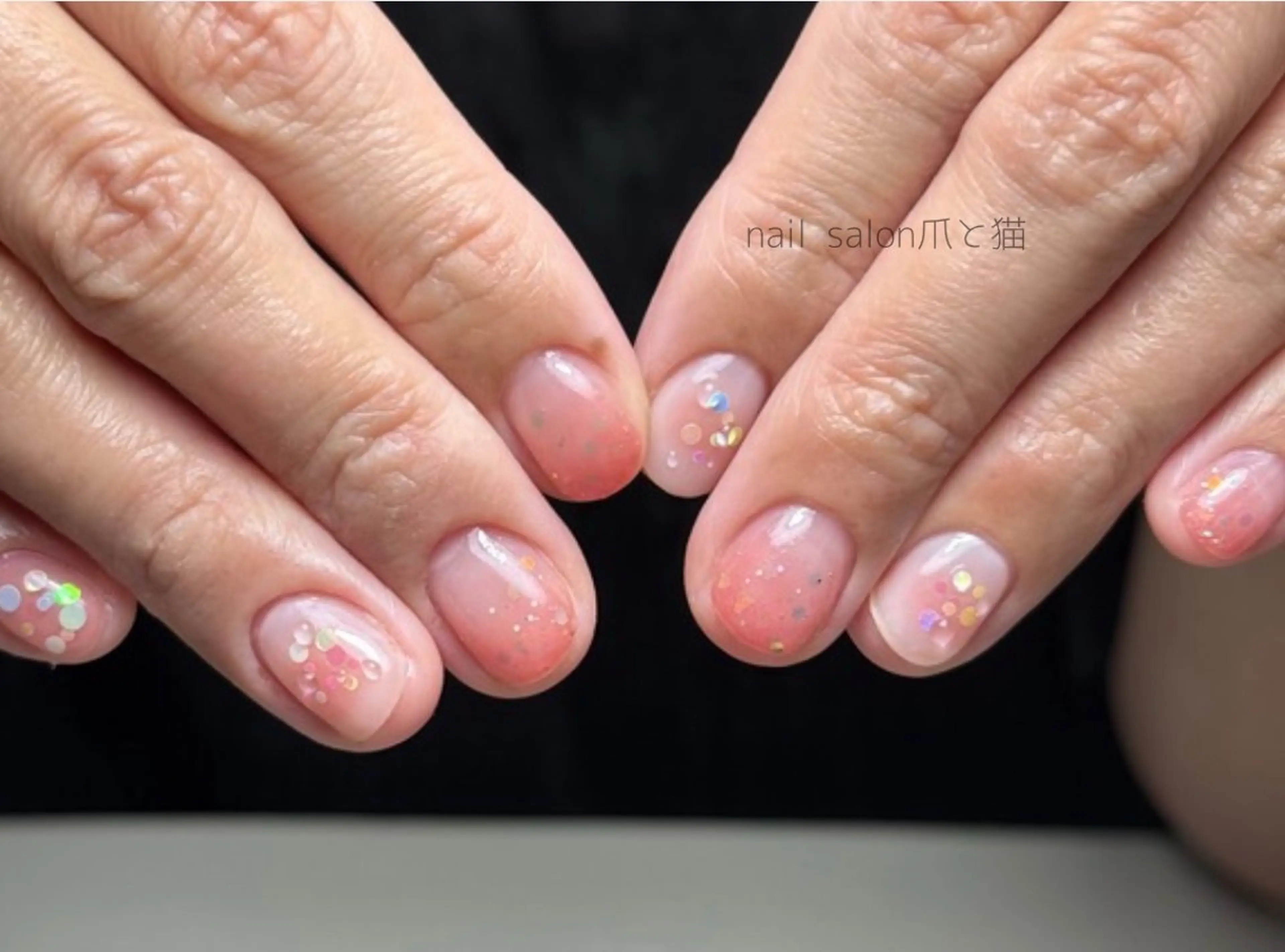 ネイル パラジェル登録店 爪と猫NANAMIのネイルデザイン