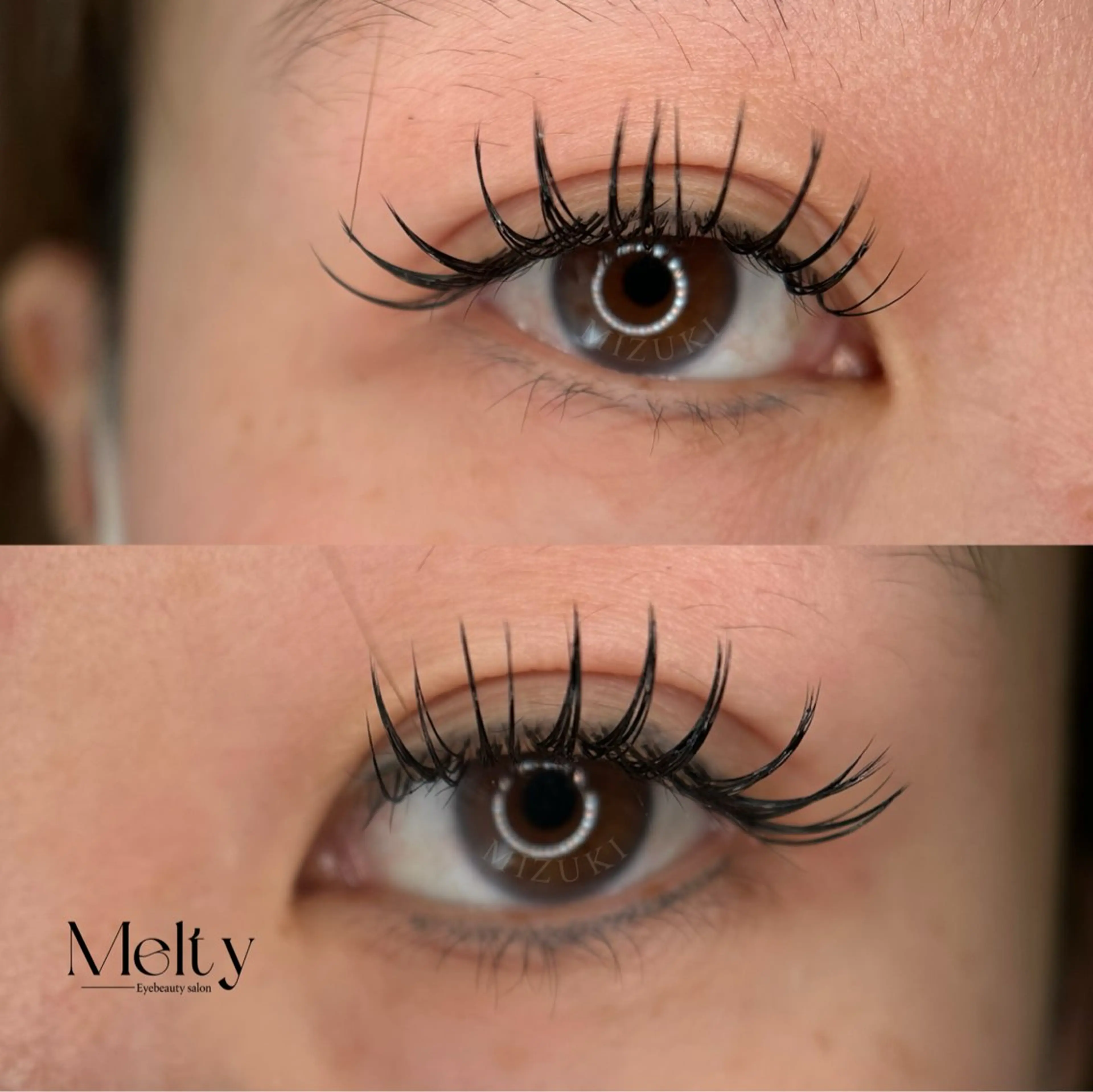 マツエク・マツパ Cカール Dカール マツエク Melty eye beauty salon所属・Melty🍬 Mizukiのマツエク・マツパデザイン